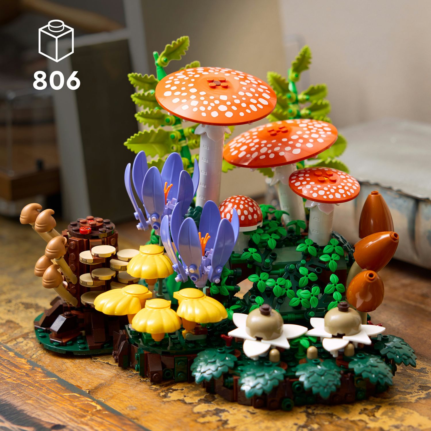 Lego botanicals funghi del bosco - 11505 - LEGO ICONS BOTANICAL, Lego