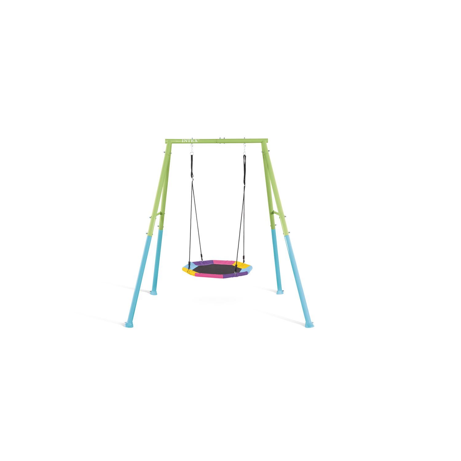Altalena intex 44111 con dondolo nido 2 poltrone 201x235 cm - INTEX