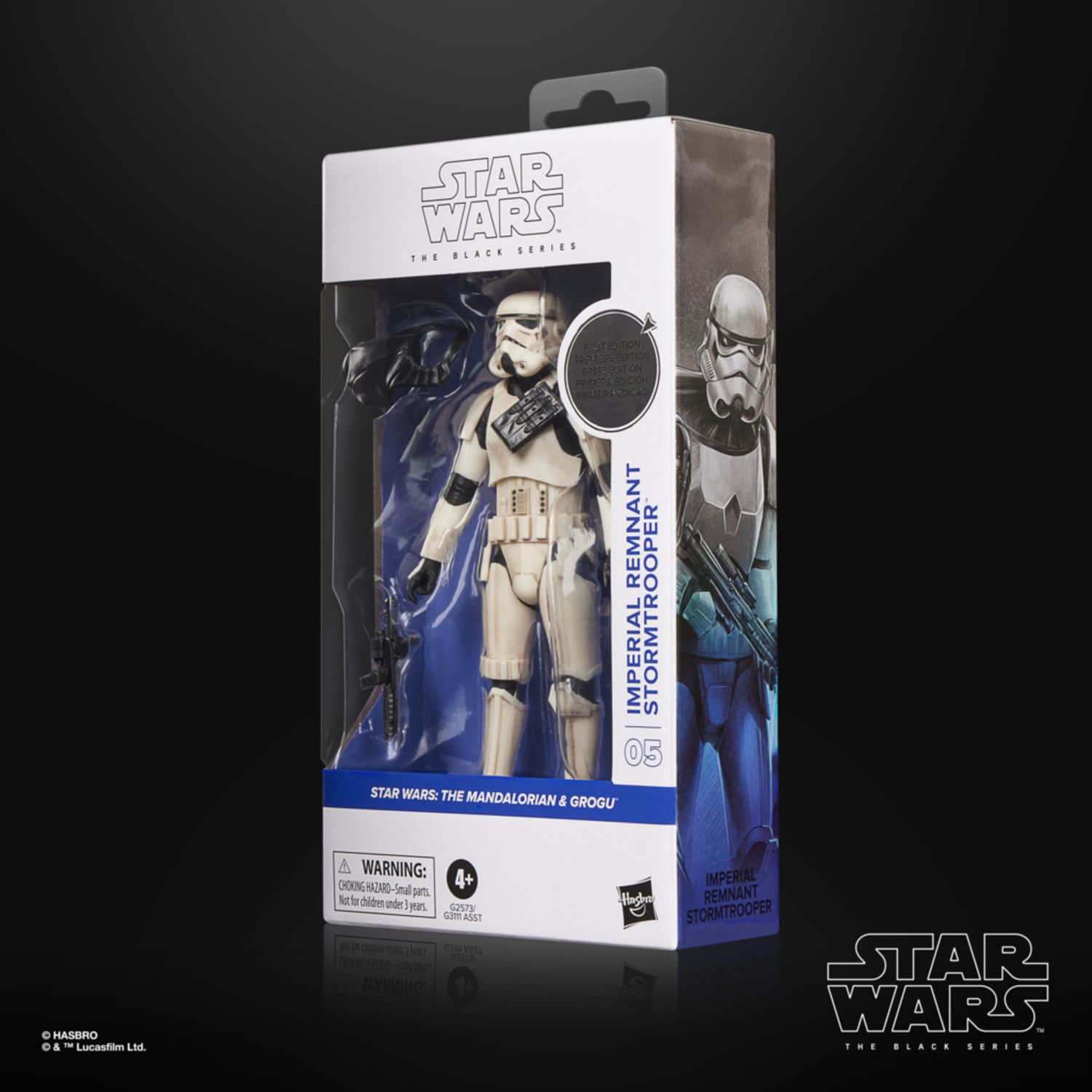 Star wars hasbro the black series, remnant stormtrooper imperiale, action figure ispirata alla serie the mandalorian & grogu, da 15 cm - Star Wars