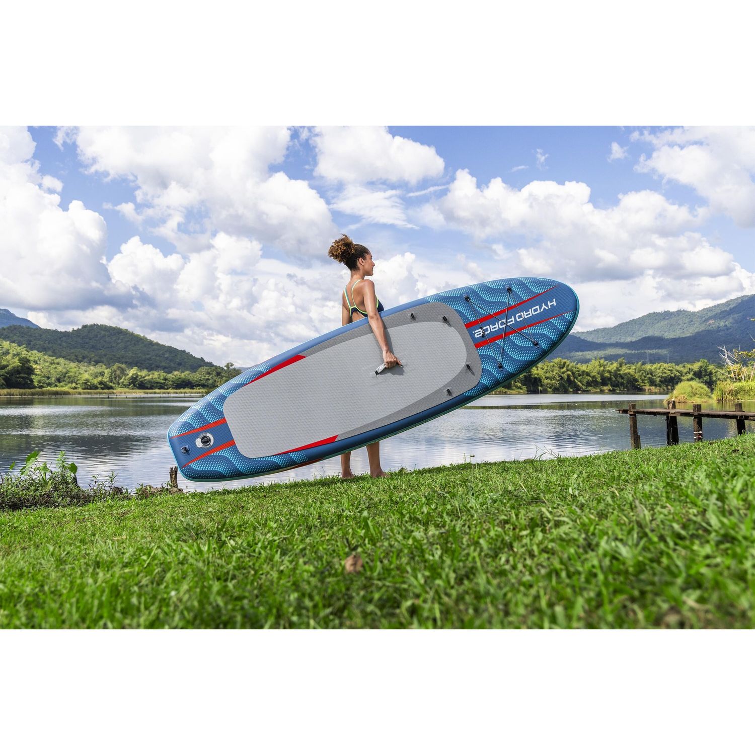 Set kayak e stand-up paddleboard 2 in 1 oceana da 10 piedi (3,05 m x 84 cm x 15 cm) - Bestway