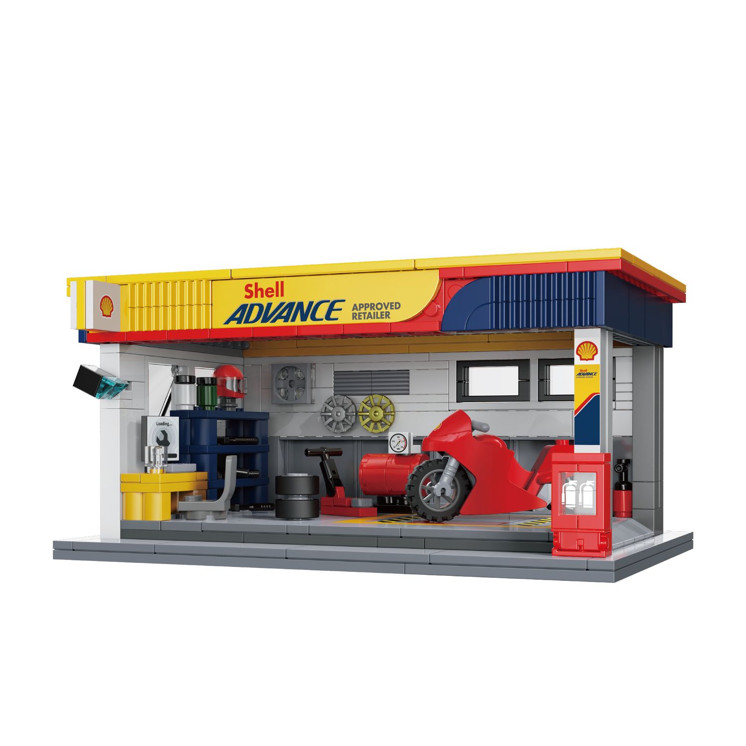 Cada - shell mini repair station - 330 pcs - CADA