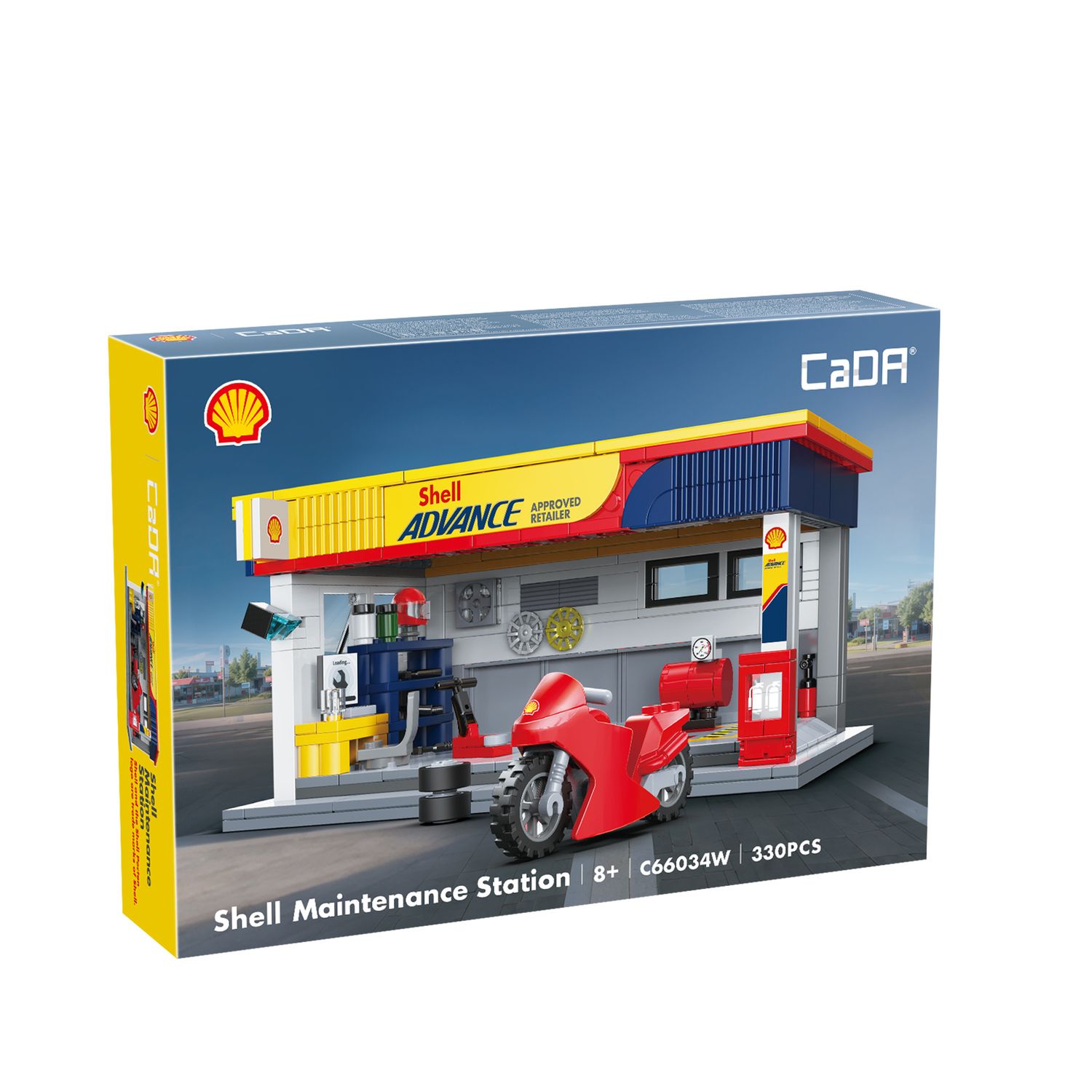 Cada - shell mini repair station - 330 pcs - CADA