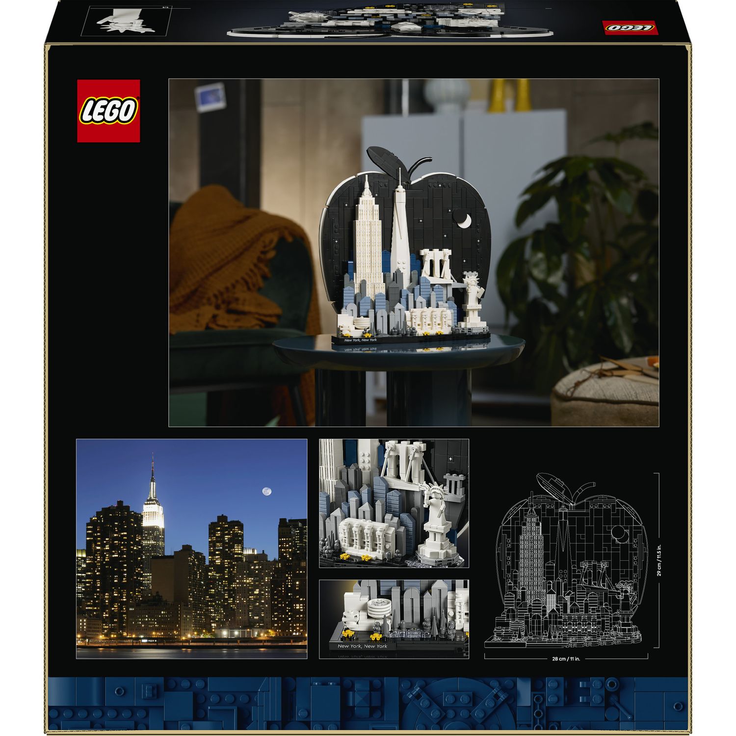 Lego lego architecture new york city – la grande mela - 21066 - LEGO ARCHITECTURE, Lego