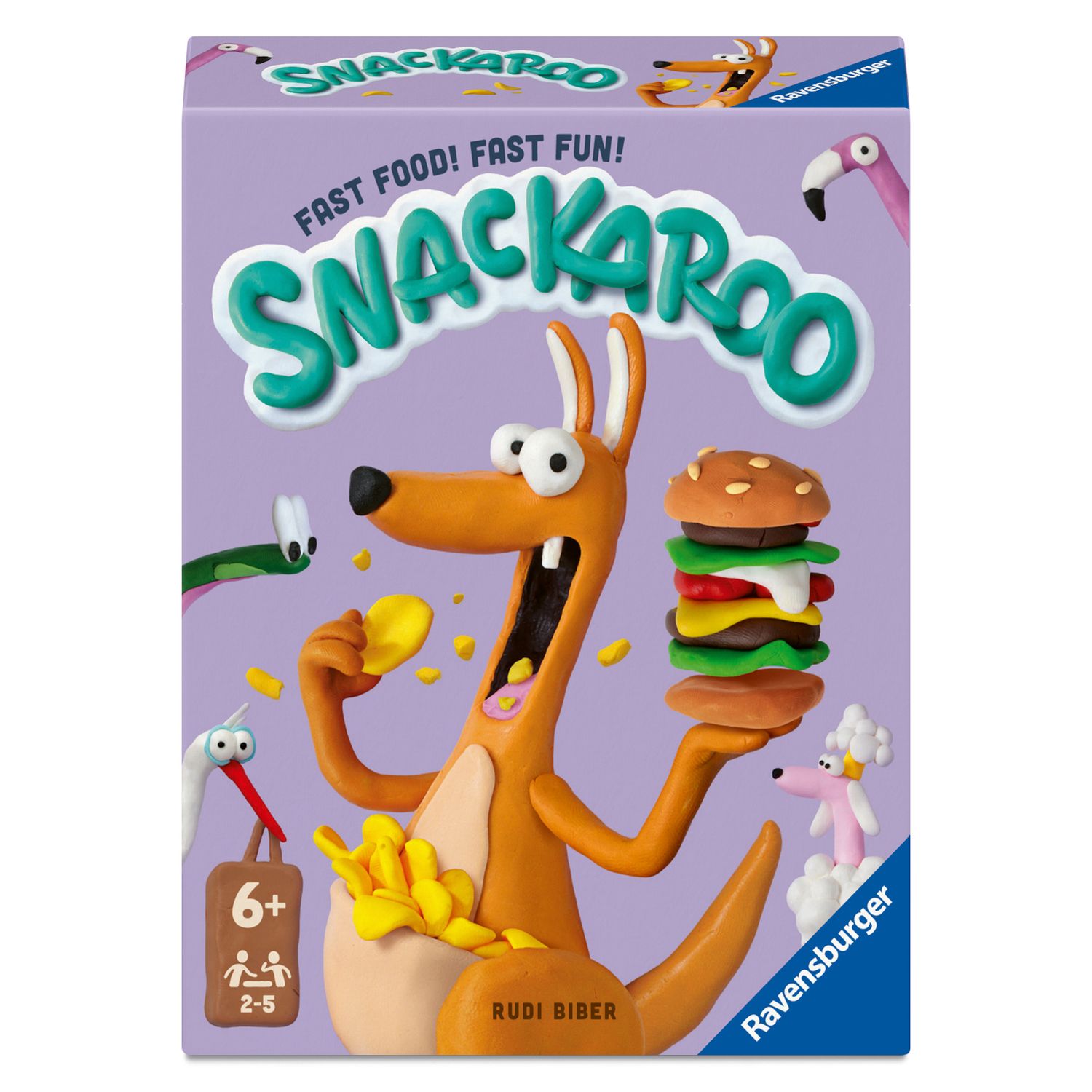 Ravensburger - snackaroo, gioco da tavola bambino 6 anni - RAVENSBURGER