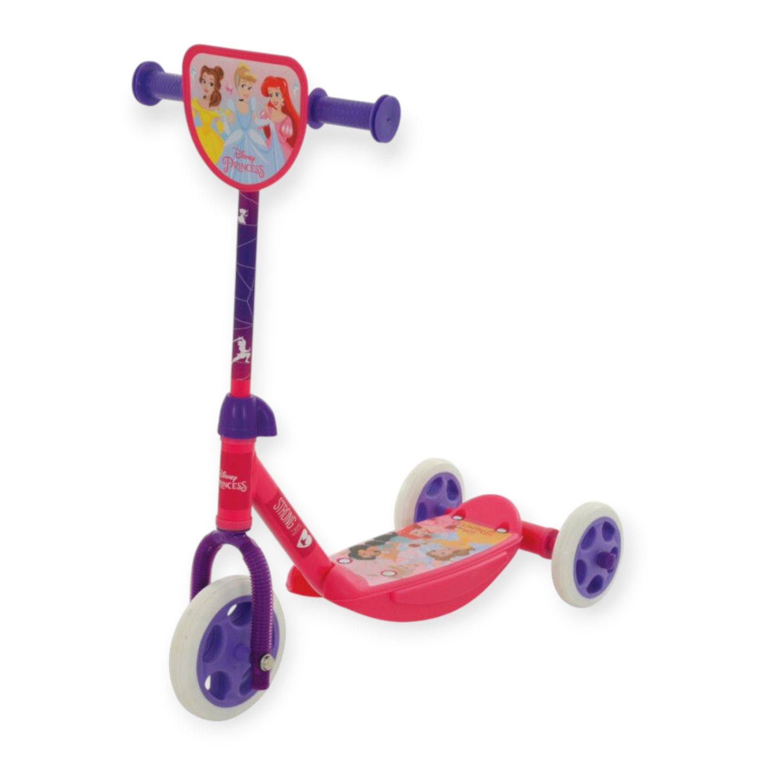 Monopattino a 3 ruote princess con pedana antiscivolo - Princess