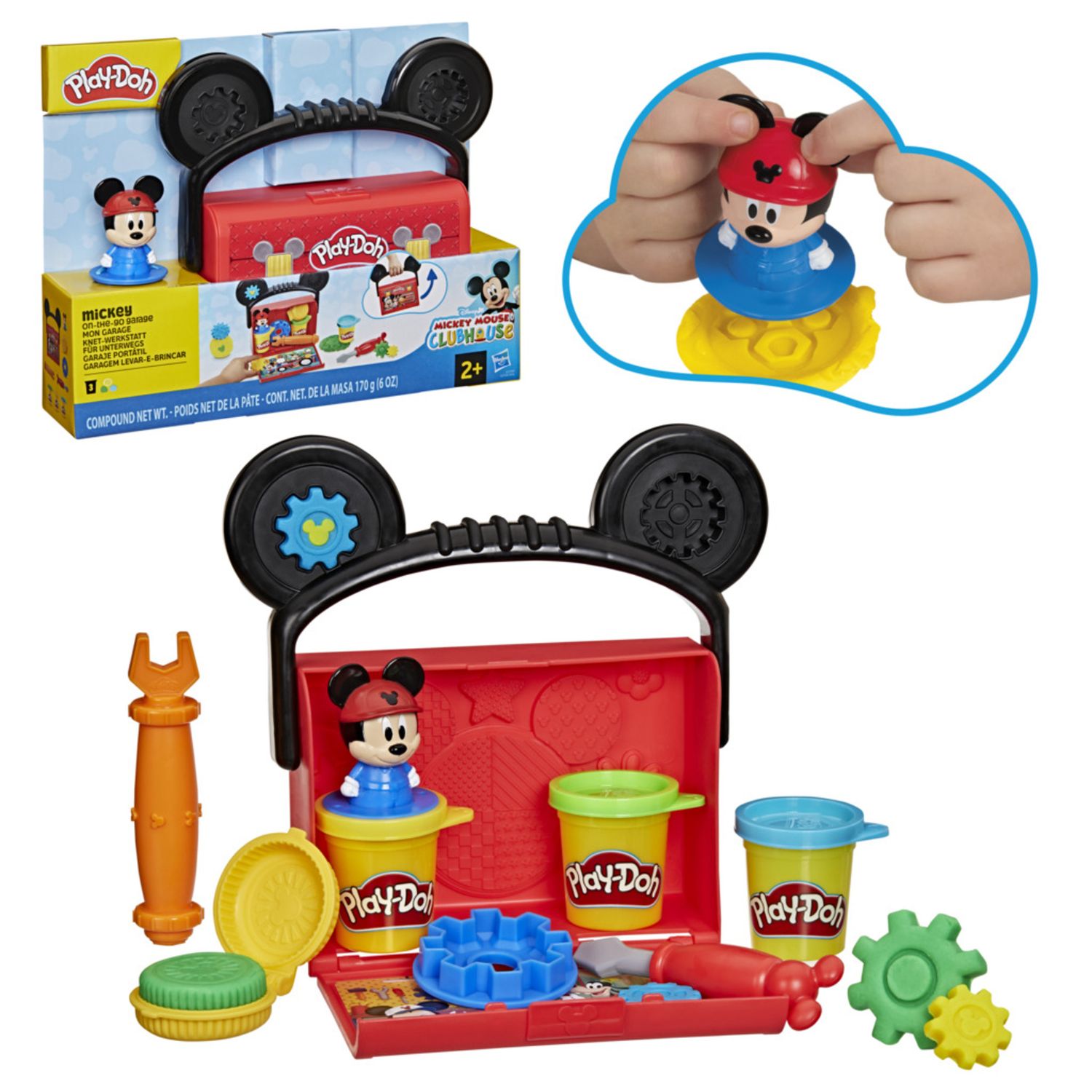 Play-doh, disney junior playset on-the-go – assortito - PLAY-DOH