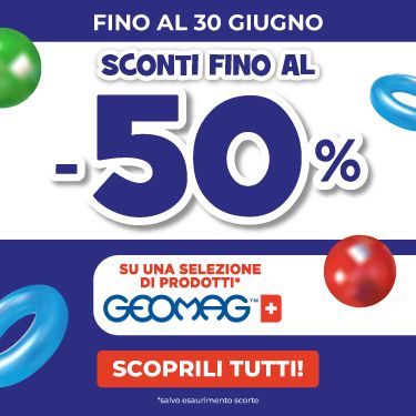 SCONTI FINO AL 50% SU GEOMAG