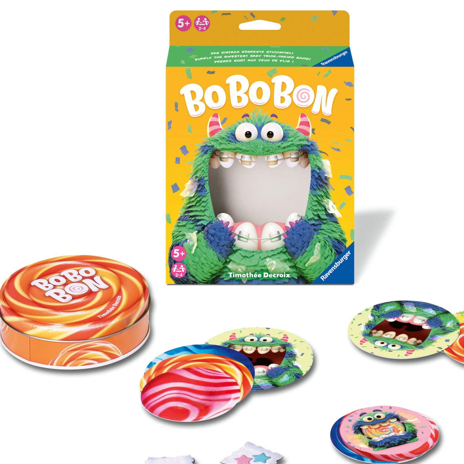 Ravensburger - bo bo bon!, gioco da tavola bambino 5 anni - RAVENSBURGER