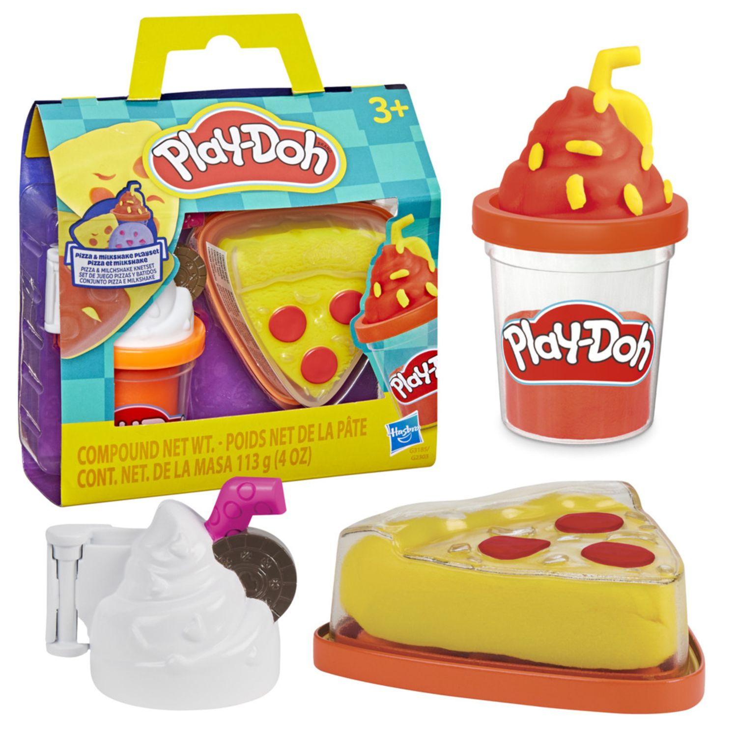 Play-doh, treats to go, assortimento – gioco da tavolo per famiglie e amici, divertente e coinvolgente - PLAY-DOH