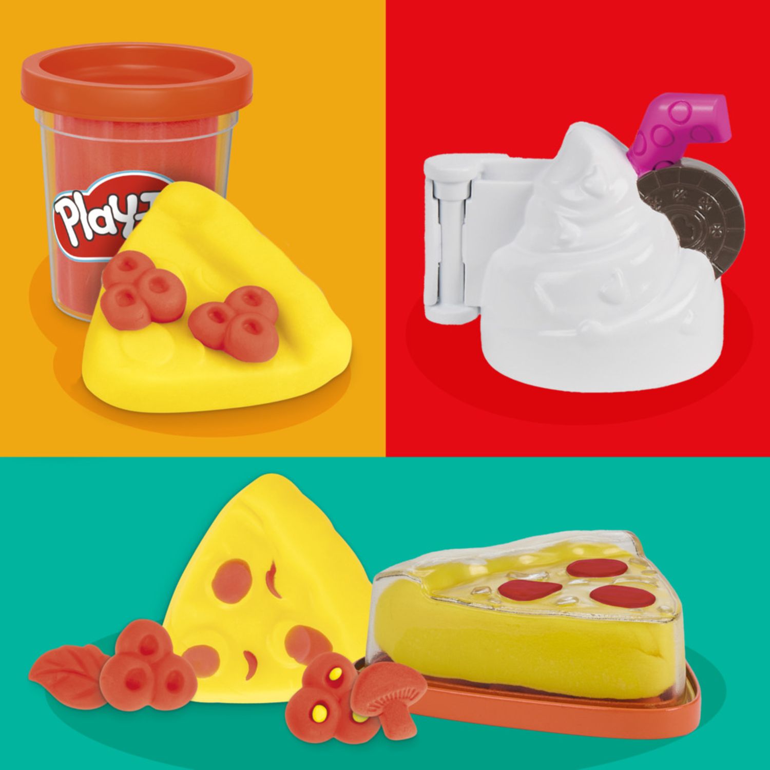 Play-doh, treats to go, assortimento – gioco da tavolo per famiglie e amici, divertente e coinvolgente - PLAY-DOH