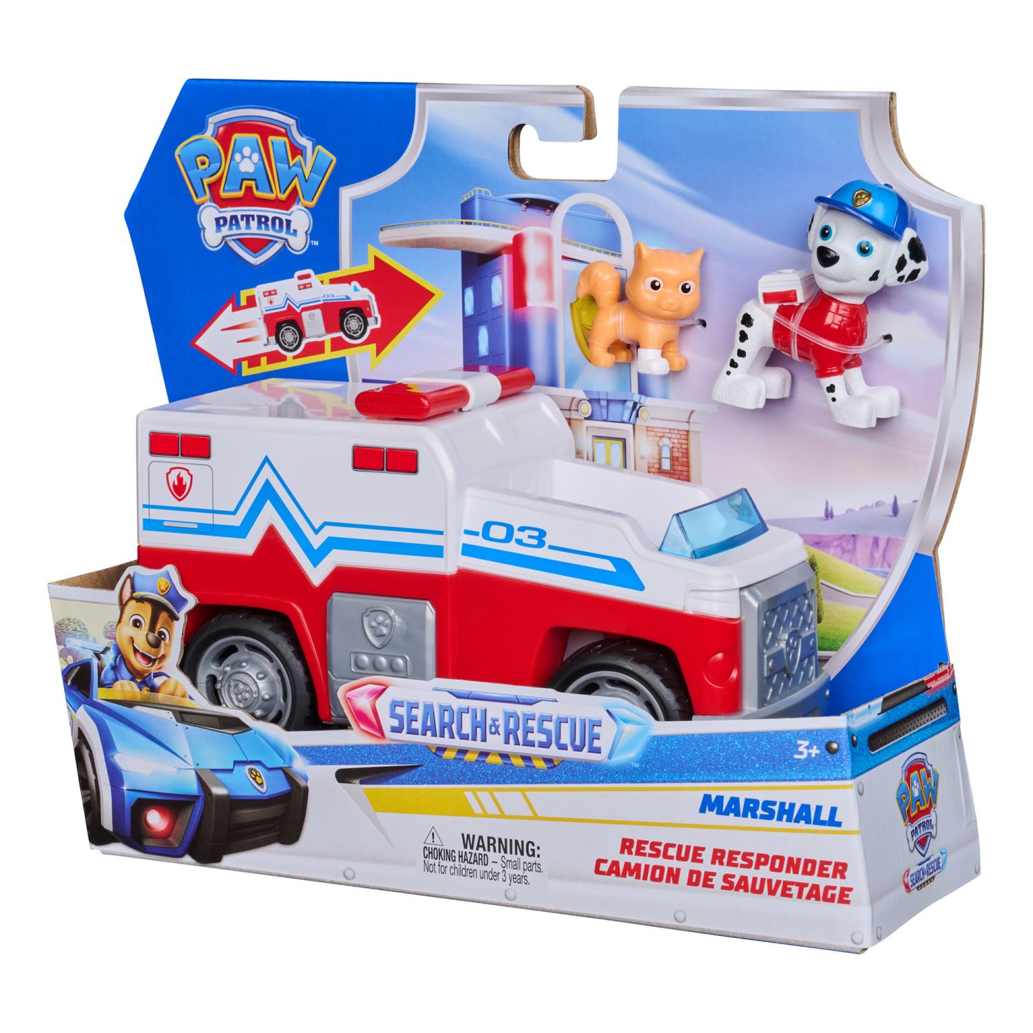 Paw patrol camion search & rescue marshall, 3+ - Paw Patrol