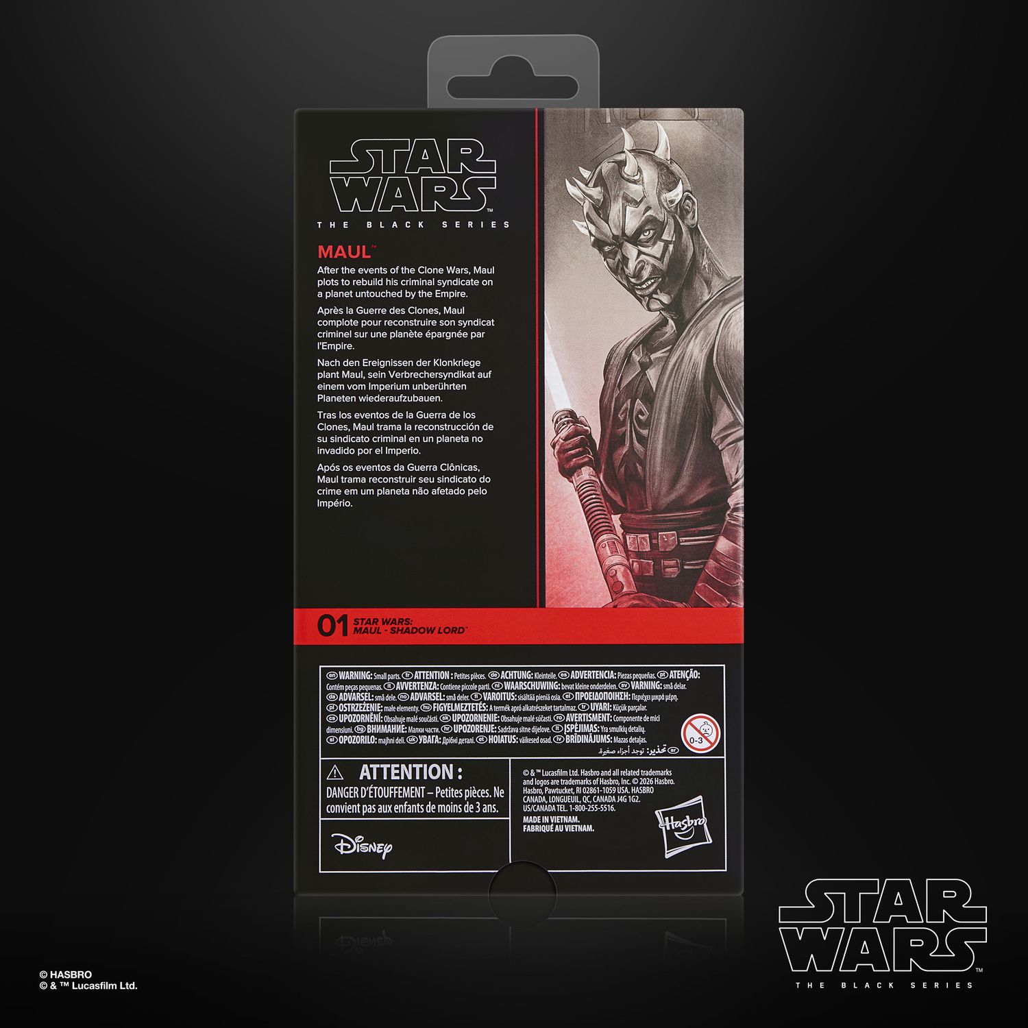 Hasbro star wars the black series, maul - Star Wars