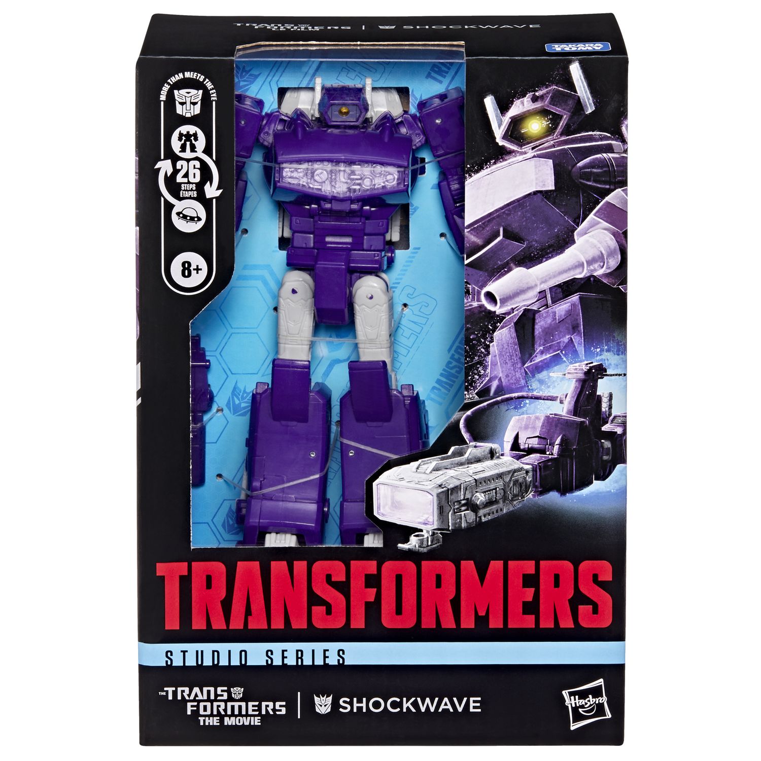 Transformers studio series voyager class, shockwave, ispirato al film "transformers: the movie" - TRANSFORMER
