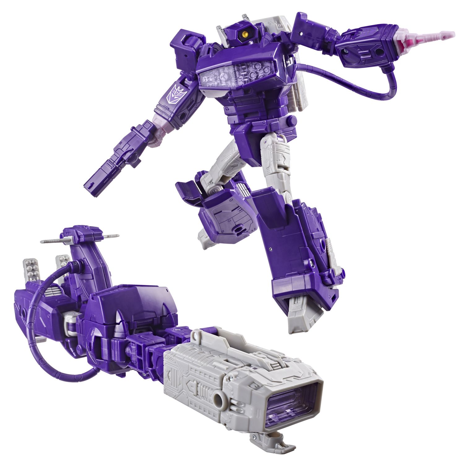 Transformers studio series voyager class, shockwave, ispirato al film "transformers: the movie" - TRANSFORMER