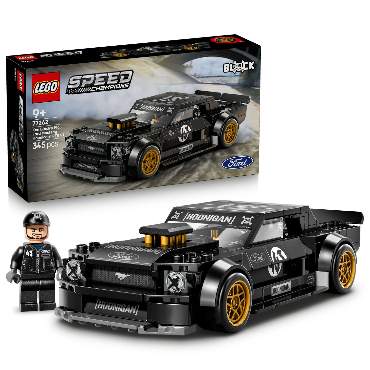 Lego speed champions ford mustang ‘65 hoonicorn v1 di ken block - 77262 - Lego