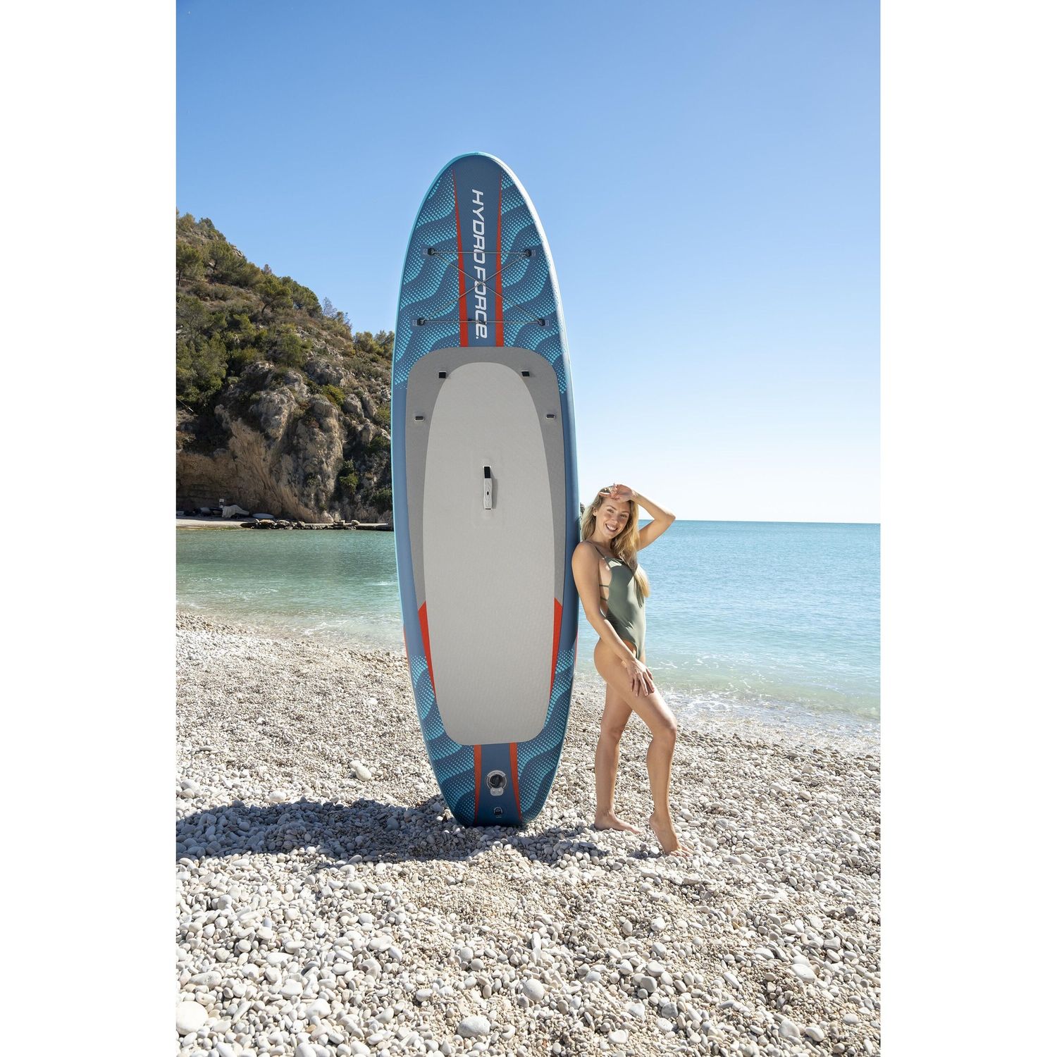 Set kayak e stand-up paddleboard 2 in 1 oceana da 10 piedi (3,05 m x 84 cm x 15 cm) - Bestway