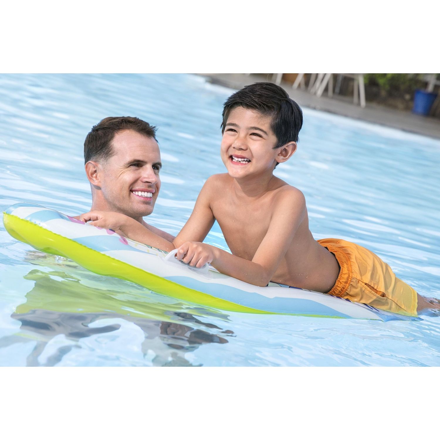 Tavola da surf gonfiabile surf rider 1,14 x 46 cm con stitch - Bestway, Disney Stitch