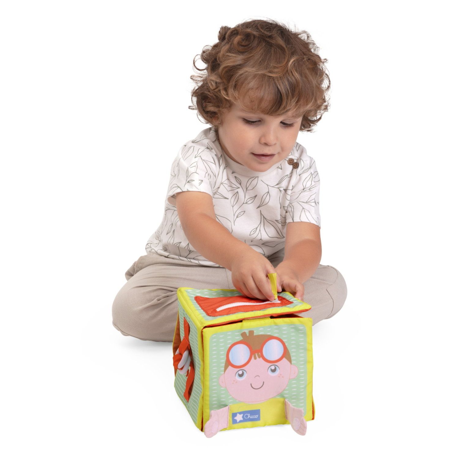 Libro cubo didattico montessori - Chicco