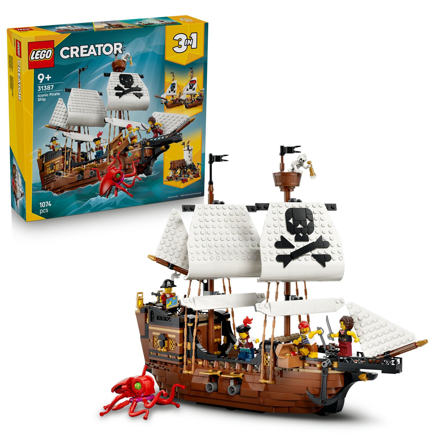 Lego creator iconica nave da pirata - 31387 - LEGO CREATOR, Lego