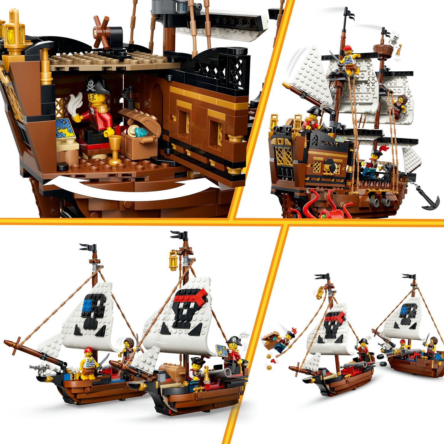Lego creator iconica nave da pirata - 31387 - LEGO CREATOR, Lego