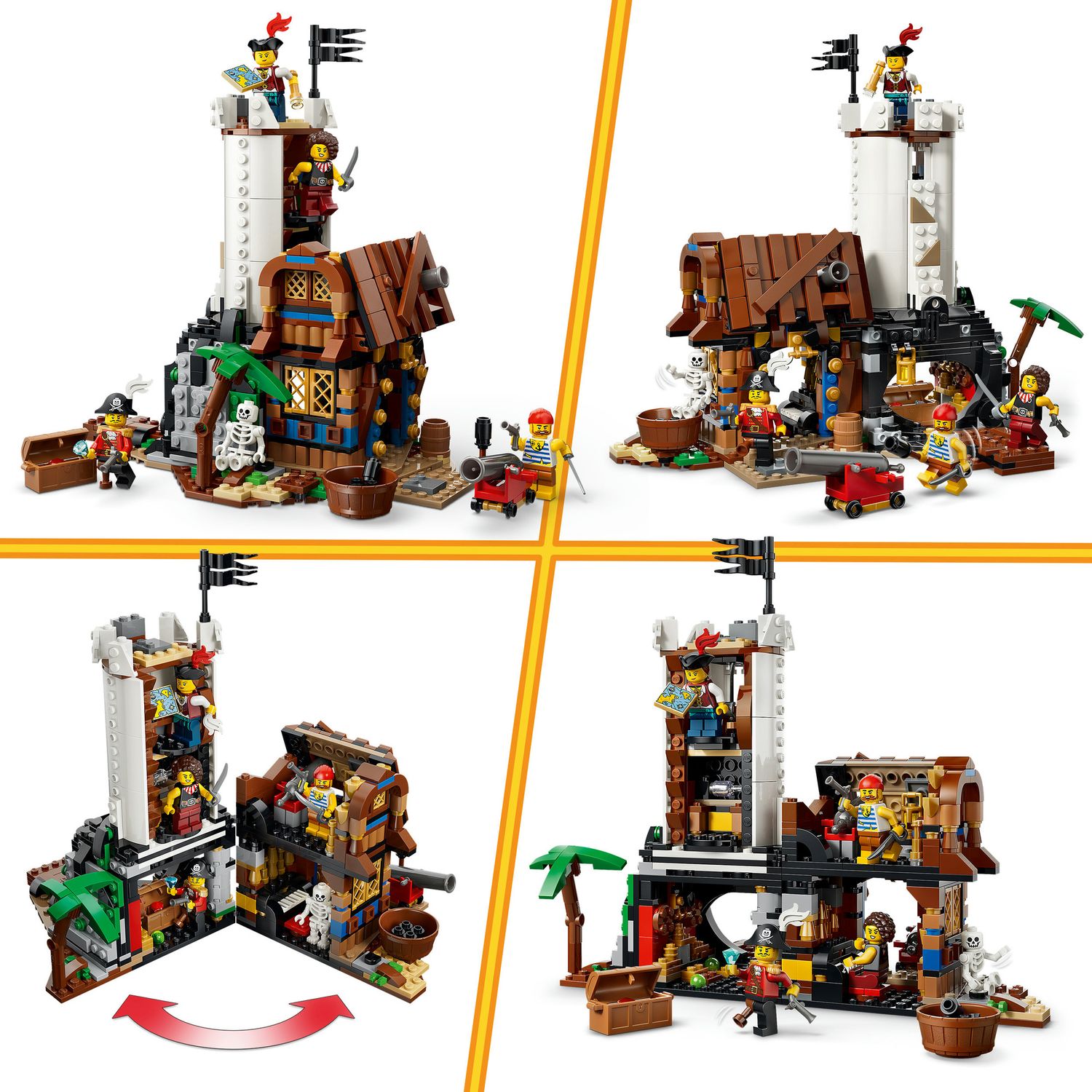 Lego creator iconica nave da pirata - 31387 - LEGO CREATOR, Lego