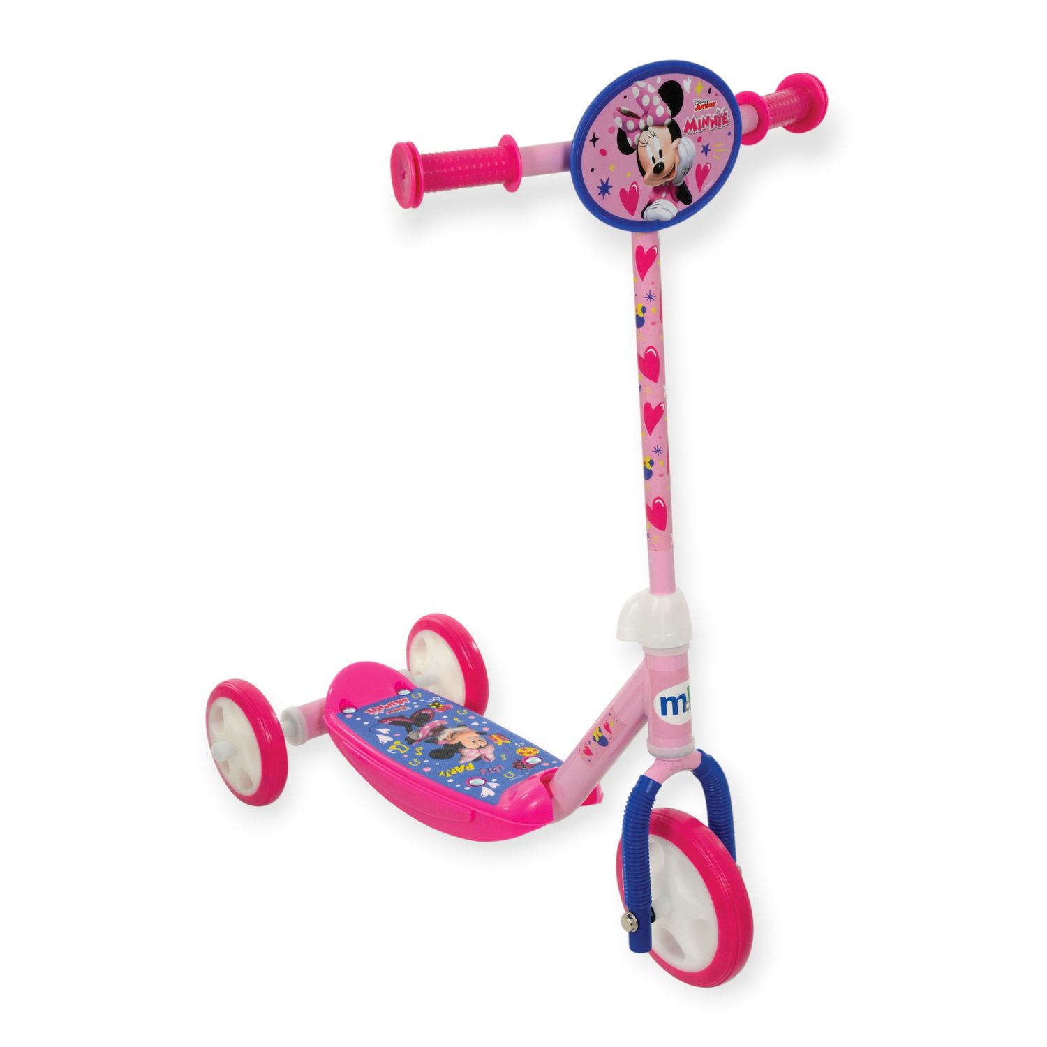 Monopattino a 3 ruote minnie con pedana antiscivolo - Minnie