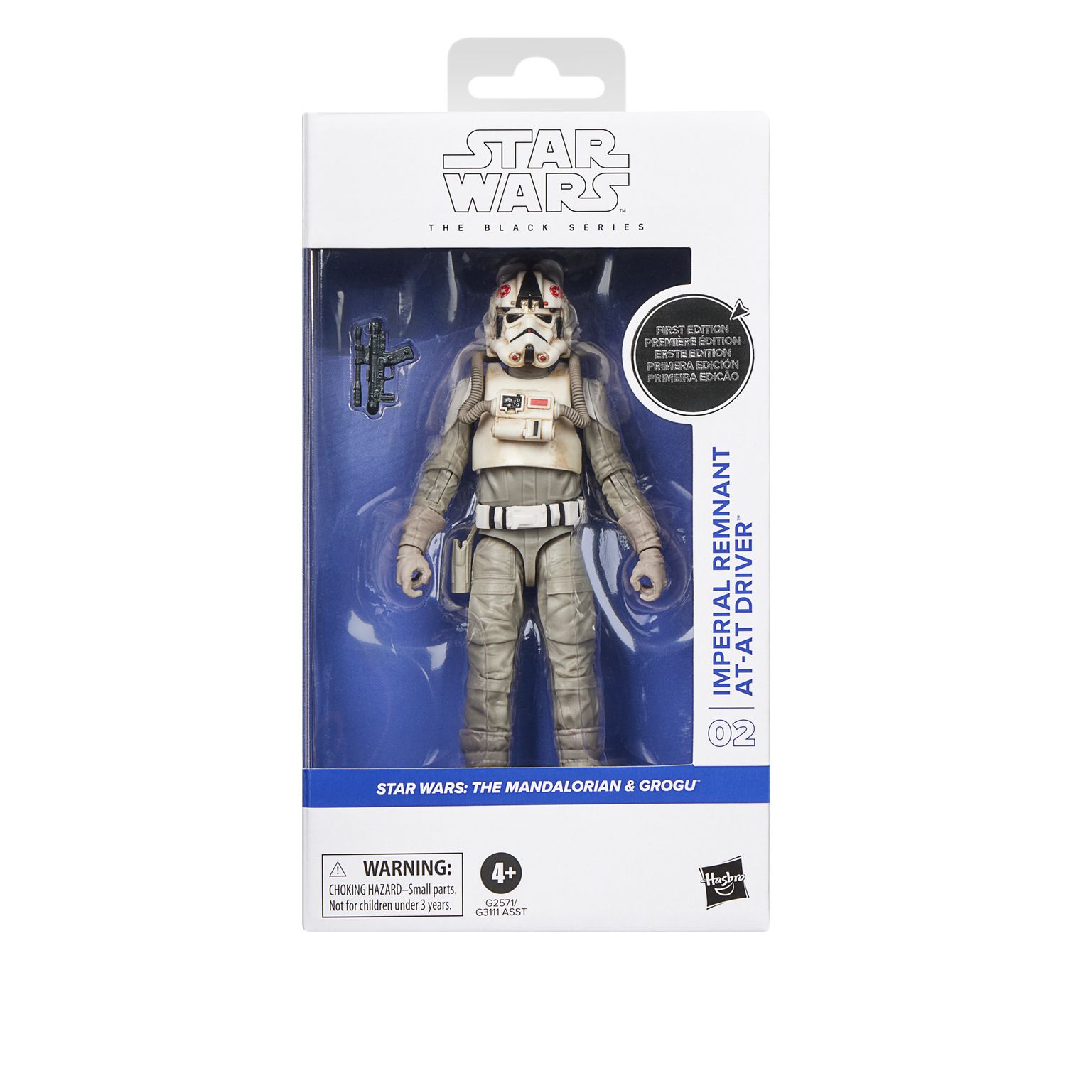 Star wars hasbro the black series, imperial remnant at-at driver, action figure ispirata alla serie the mandalorian & grogu, da 15 cm - Star Wars