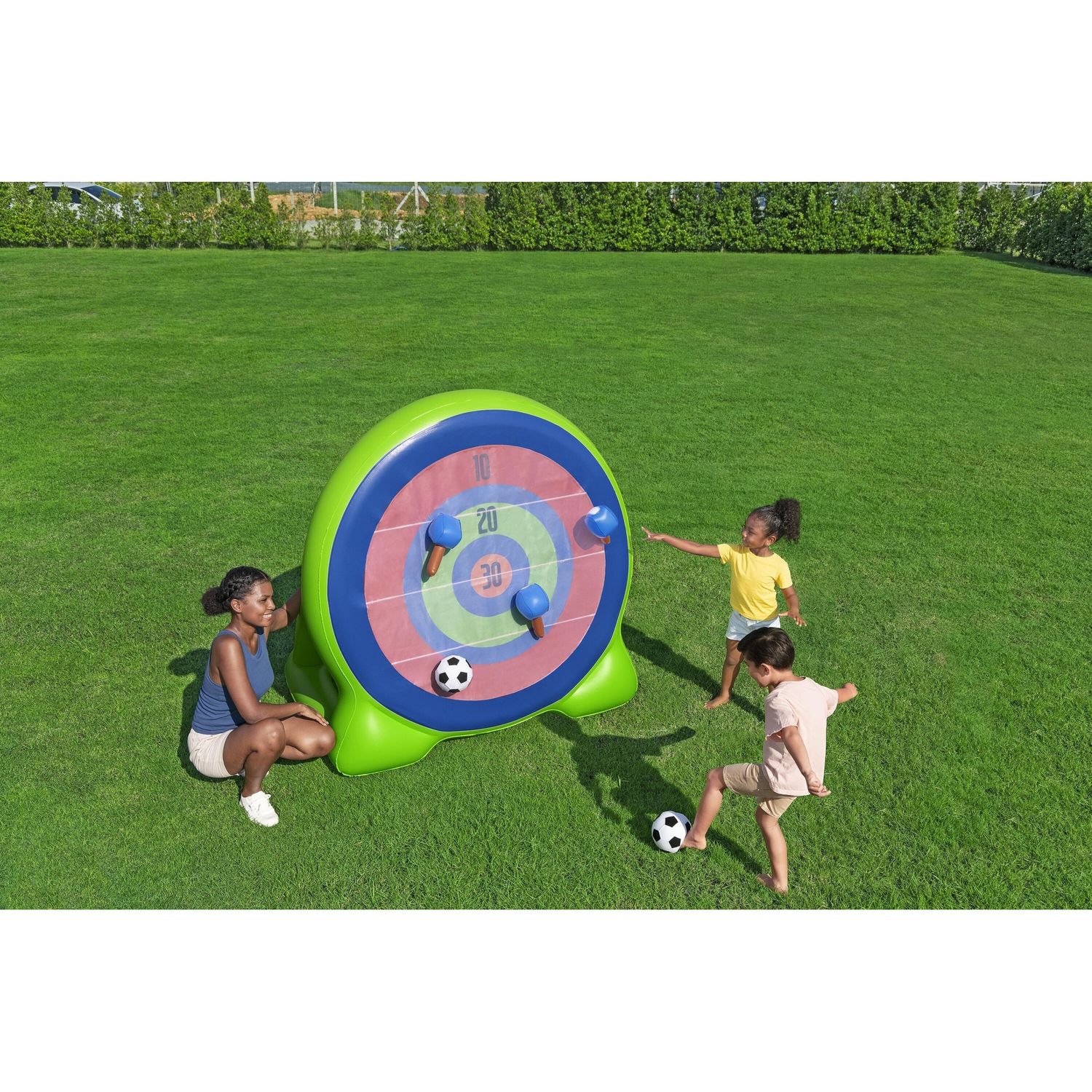 Gioco da giardino 2 in 1 bullseye 1,57 x 1,07 m bersaglio extra large - Bestway
