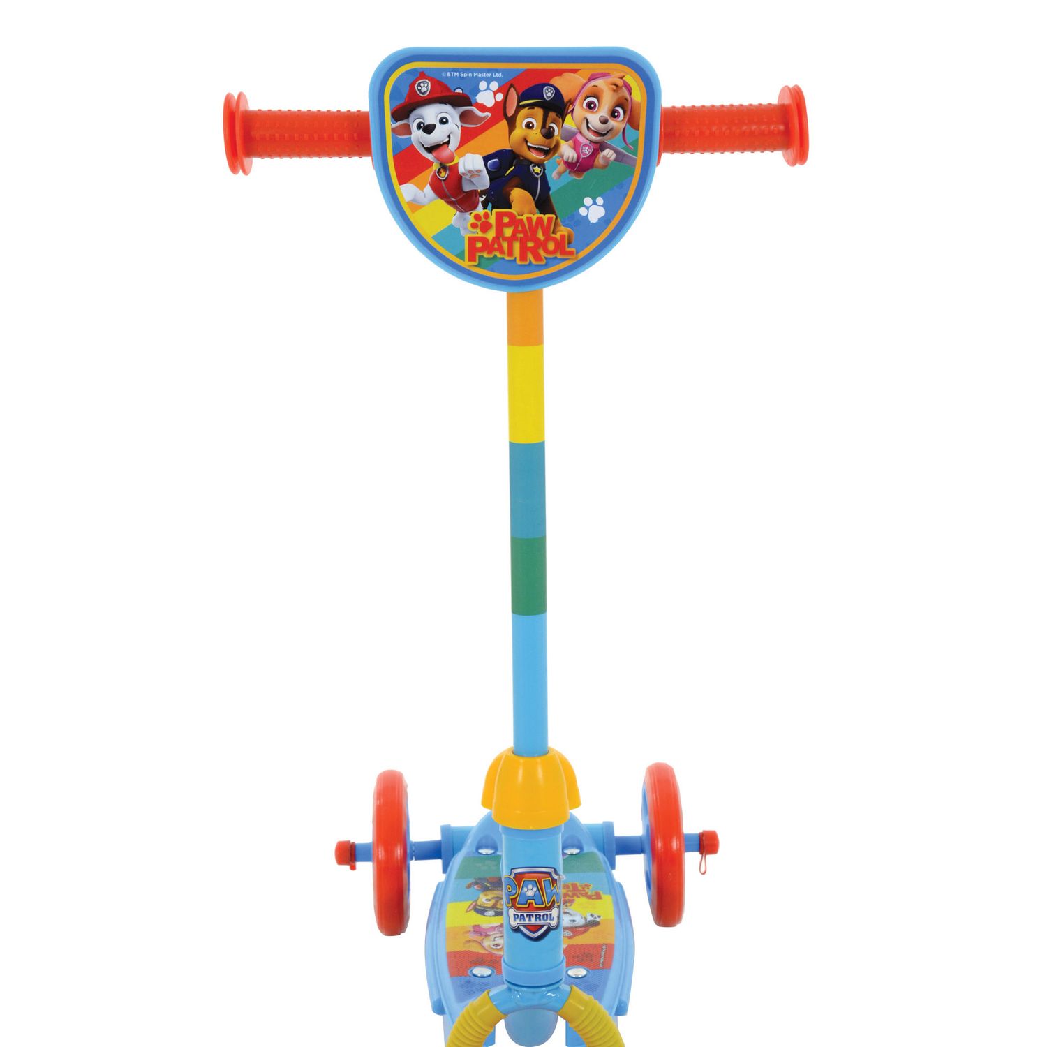 Monopattino a 3 ruote paw patrol con pedana antiscivolo - Paw Patrol