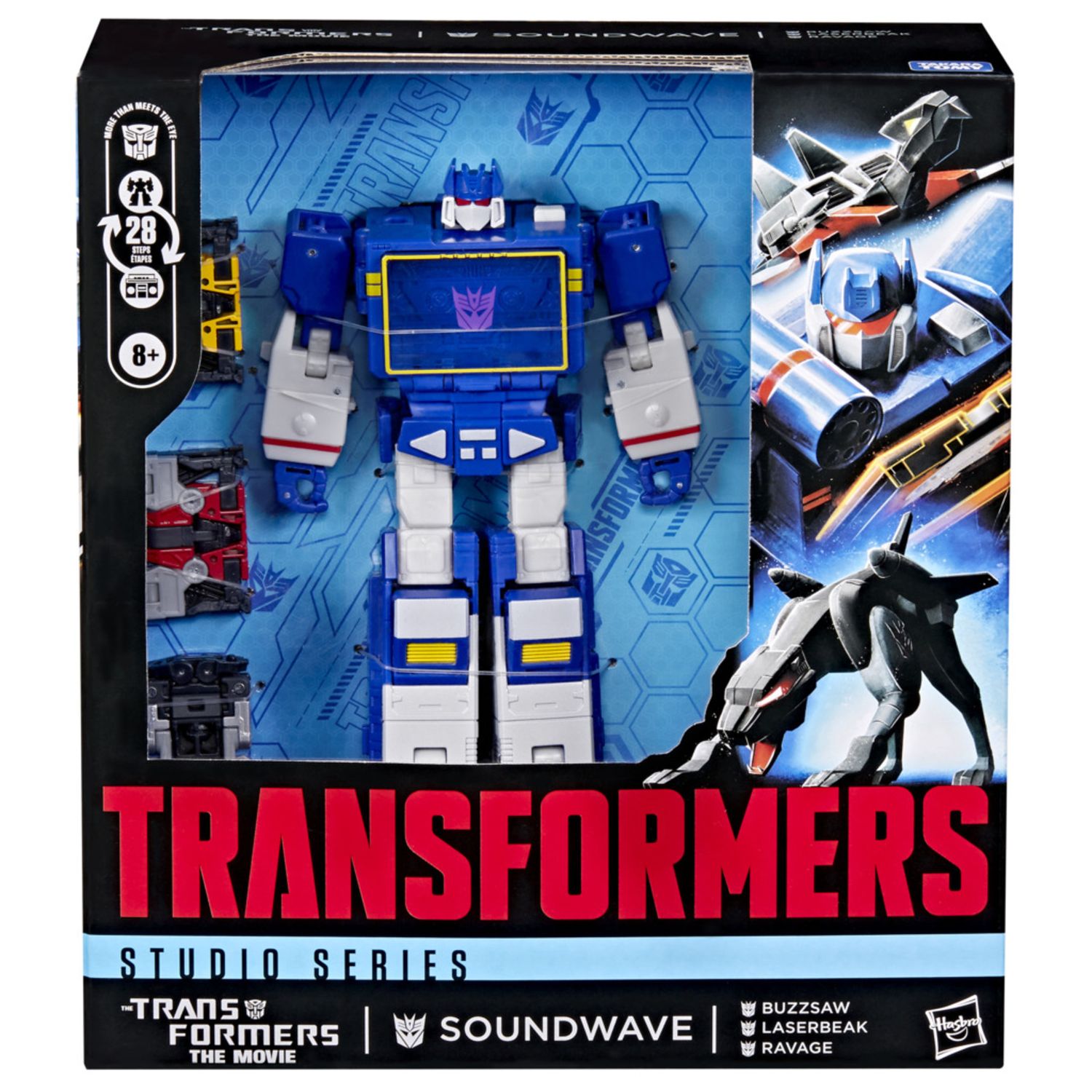 Transformers studio series leader class, soundwave, ispirato al film "transformers: the movie" - TRANSFORMER