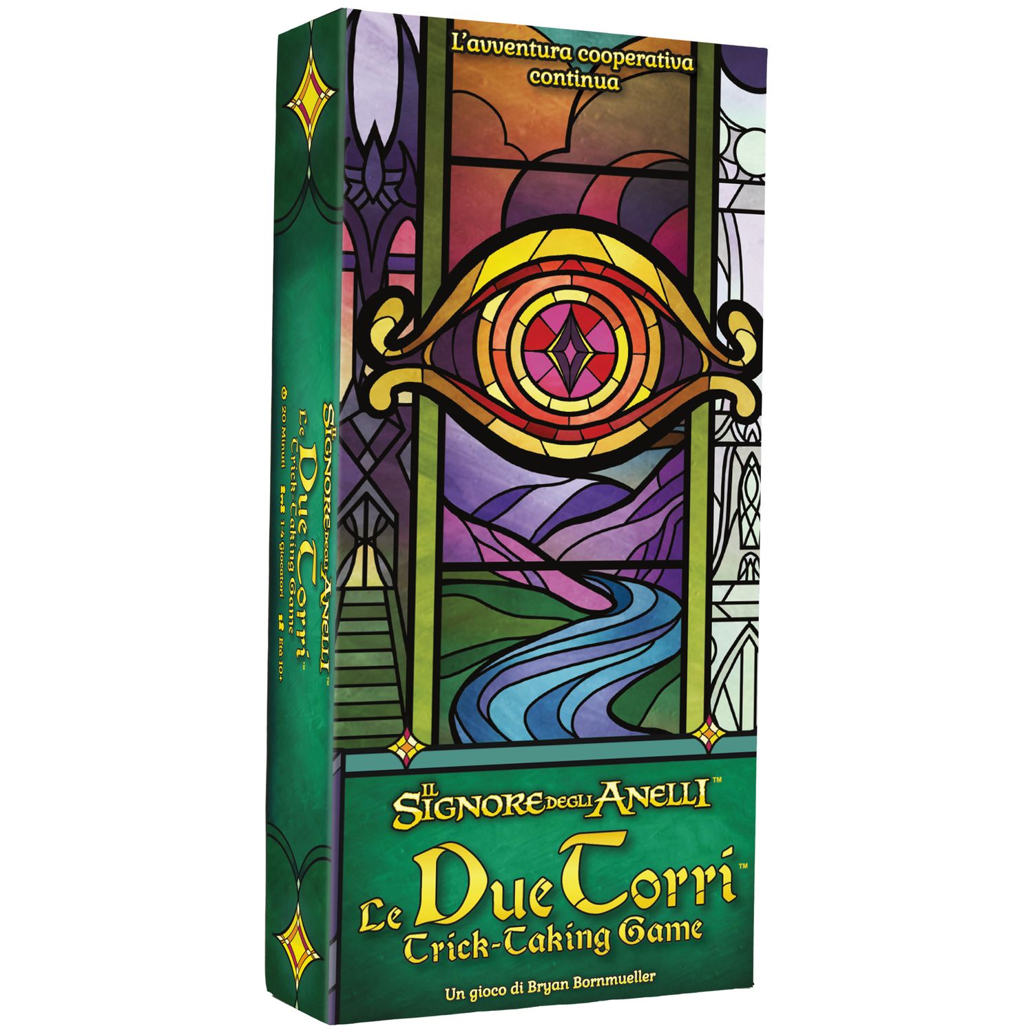 Sda le due torri: trick taking game - ASMODEE, SIGNORE DEGLI ANELLI