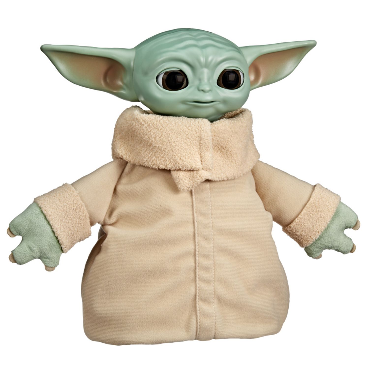 Hasbro star wars, grogu adventure buddy – giocattolo animatronico, peluche interattivo - Star Wars