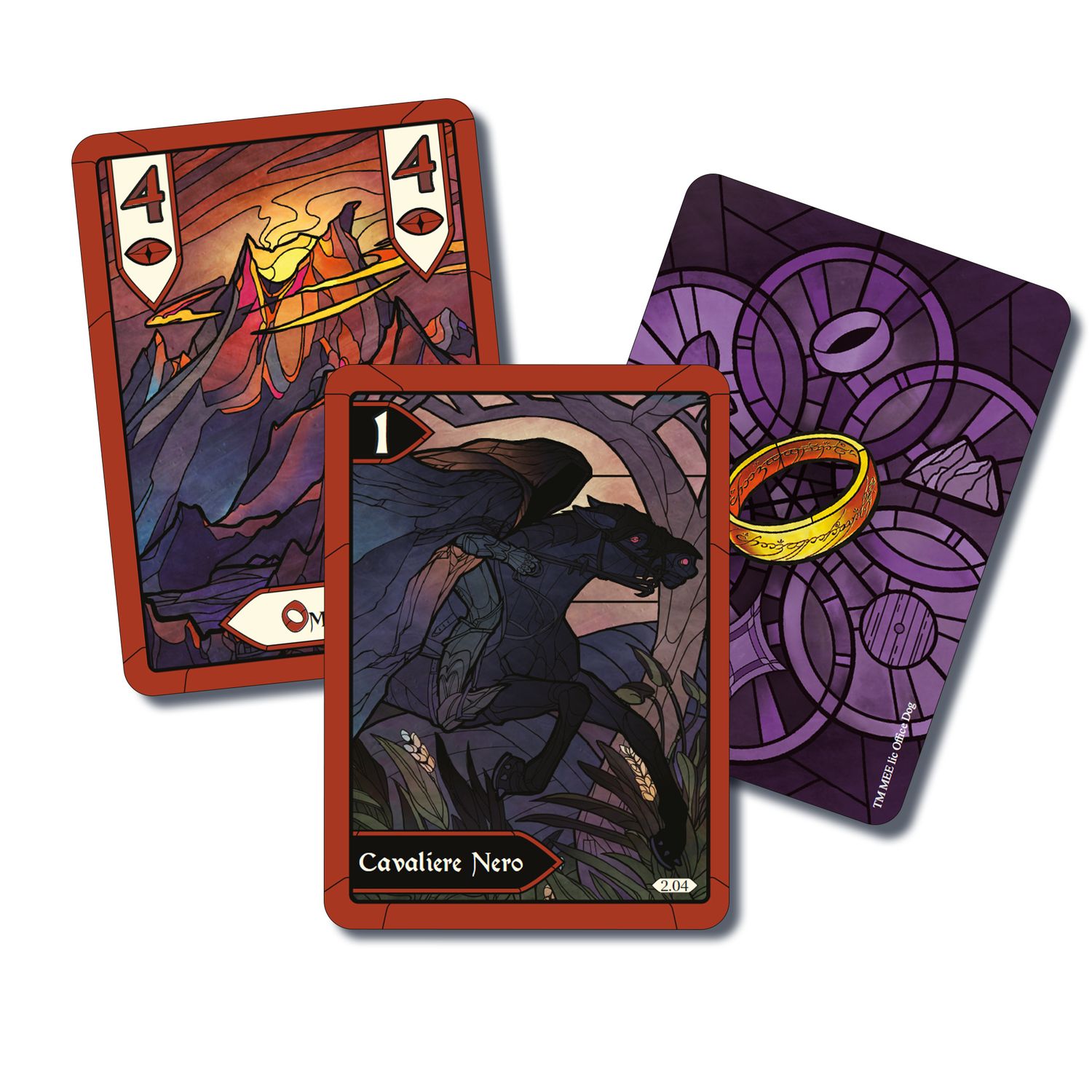 Sda la compagnia dell'anello: trick taking game - ASMODEE, SIGNORE DEGLI ANELLI