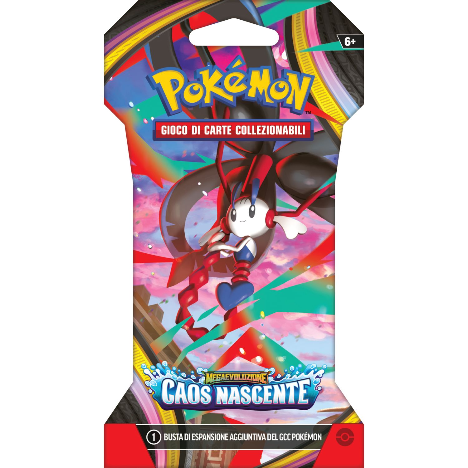 Pokémon megaevoluzione - caos nascente in paper sleeve - POKEMON
