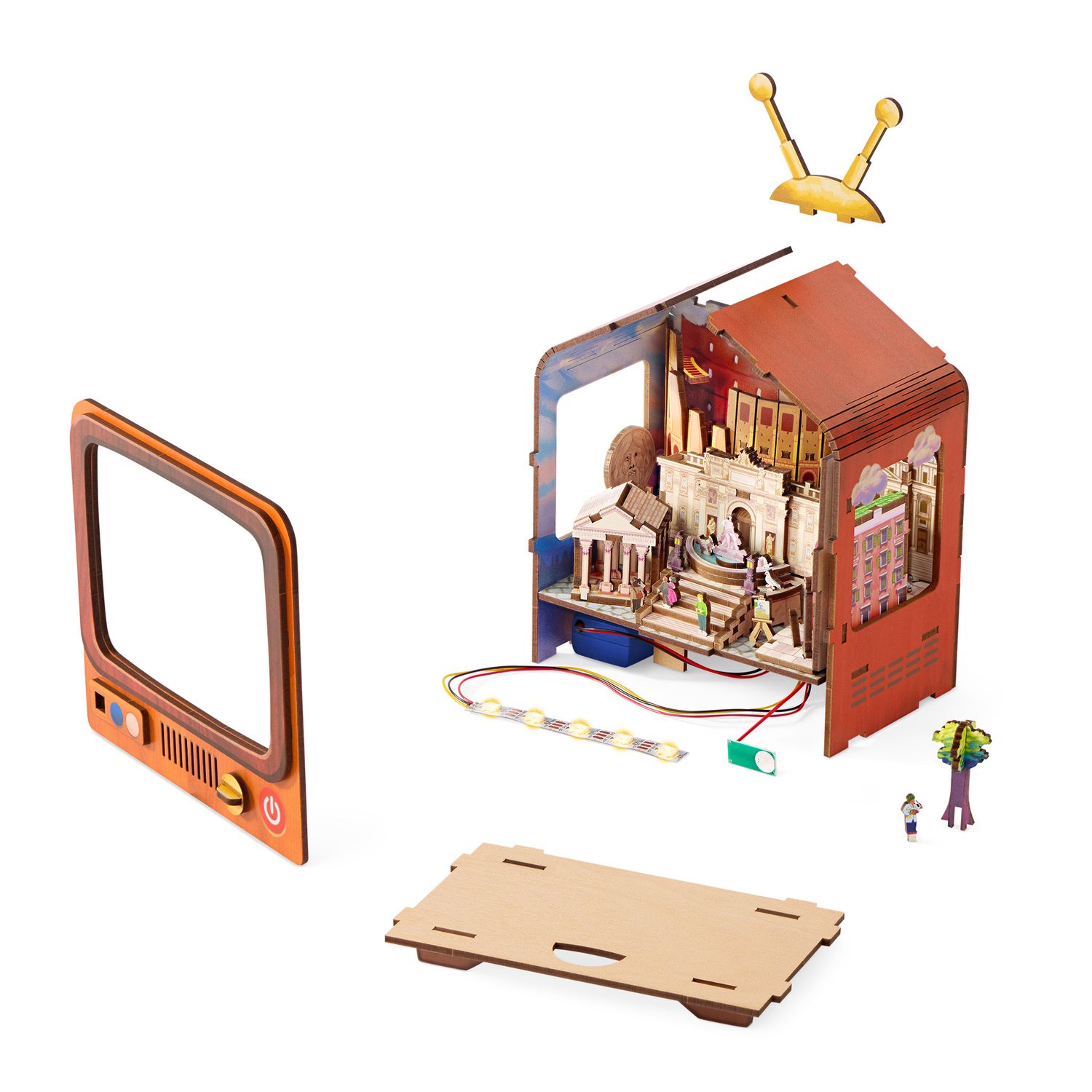 Arkitec - cityscape rome puzzle 123 pz. - NO BRAND