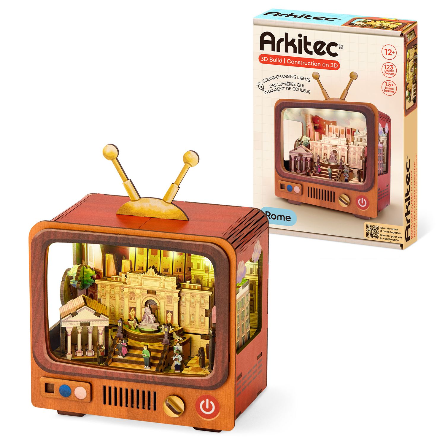 Arkitec - cityscape rome puzzle 123 pz. - NO BRAND