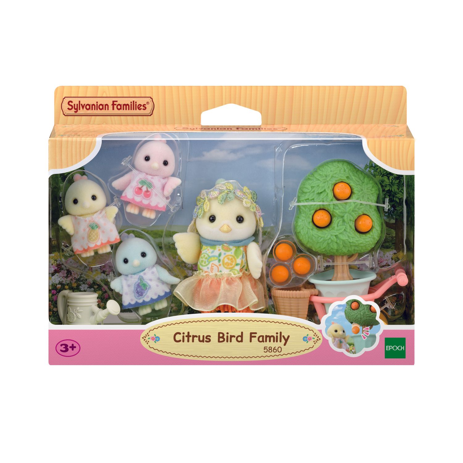Famiglia uccelli agrumi - SYLVANIAN FAMILY