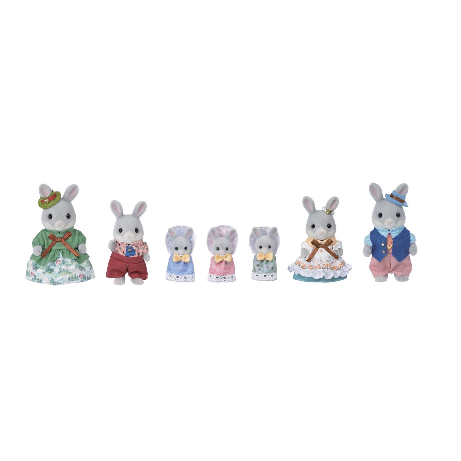 Famiglia coniglio cottontail - set celebrativo - SYLVANIAN FAMILY
