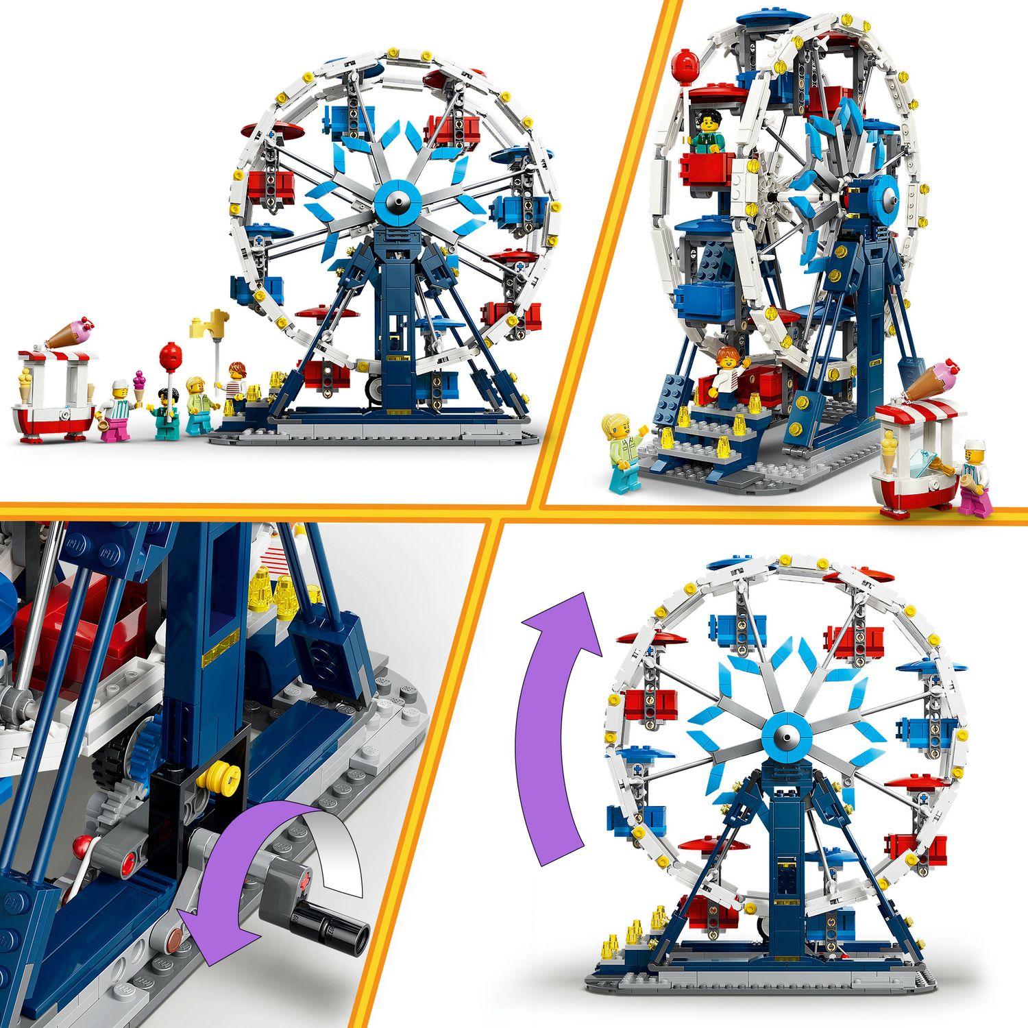 Lego creator iconica ruota panoramica - 31389 - LEGO CREATOR, Lego