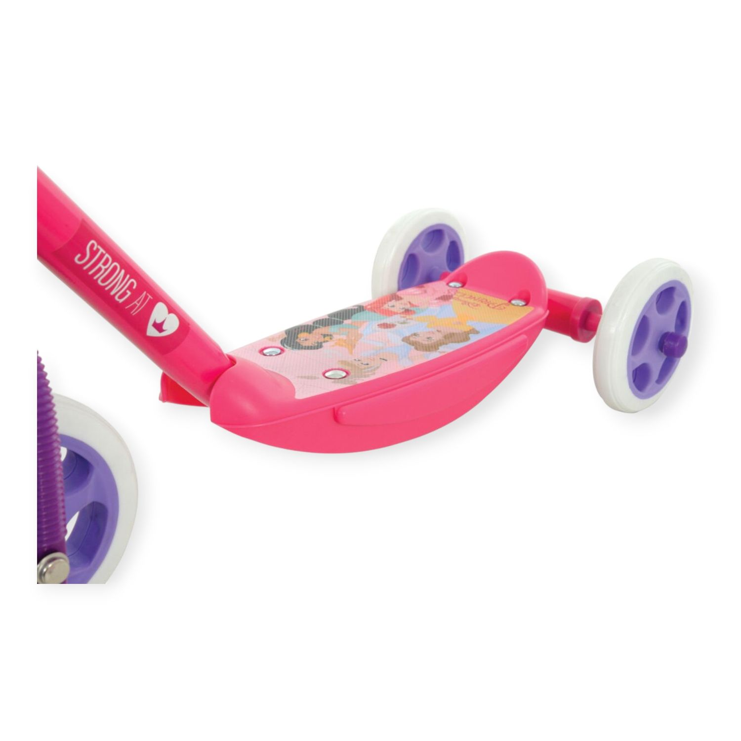 Monopattino a 3 ruote princess con pedana antiscivolo - Princess