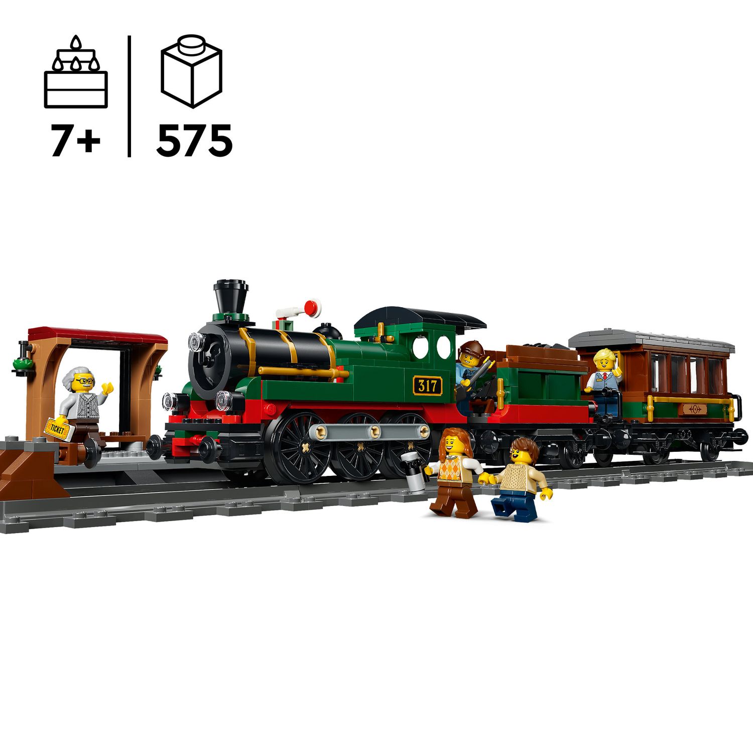 Lego city treno a vapore vintage - 60511 - LEGO CITY, Lego