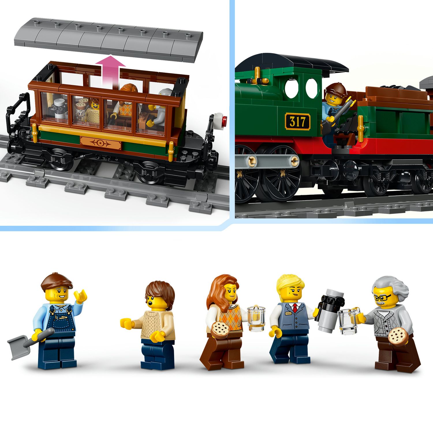 Lego city treno a vapore vintage - 60511 - LEGO CITY, Lego