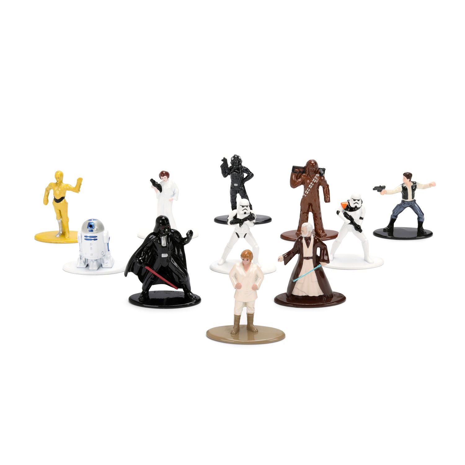 Star wars pack nanofigs, 13 figures collezionabili - personaggio assortito - Star Wars