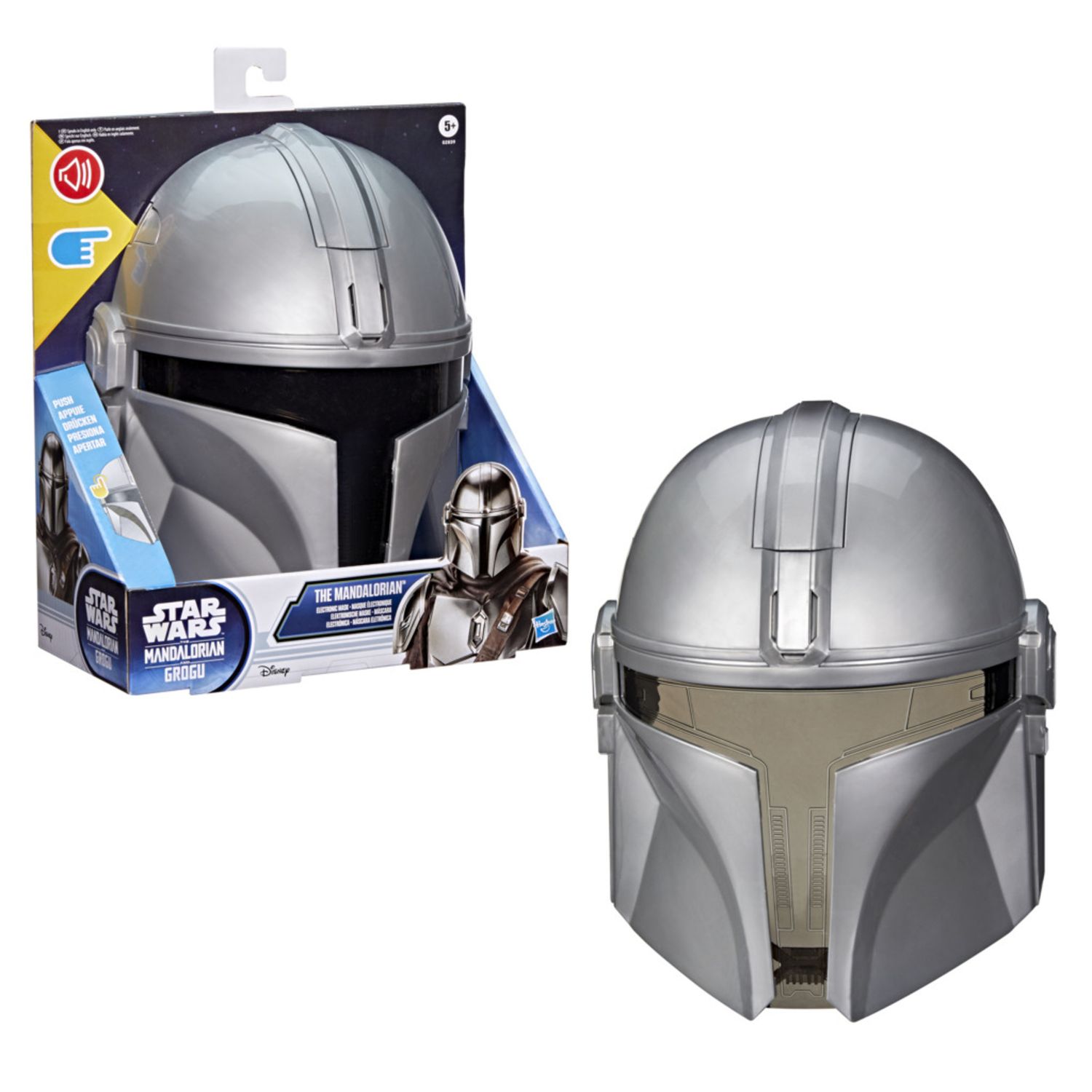 Hasbro star wars - maschera elettronica del mandaloriano –  articolo per roleplay - Star Wars