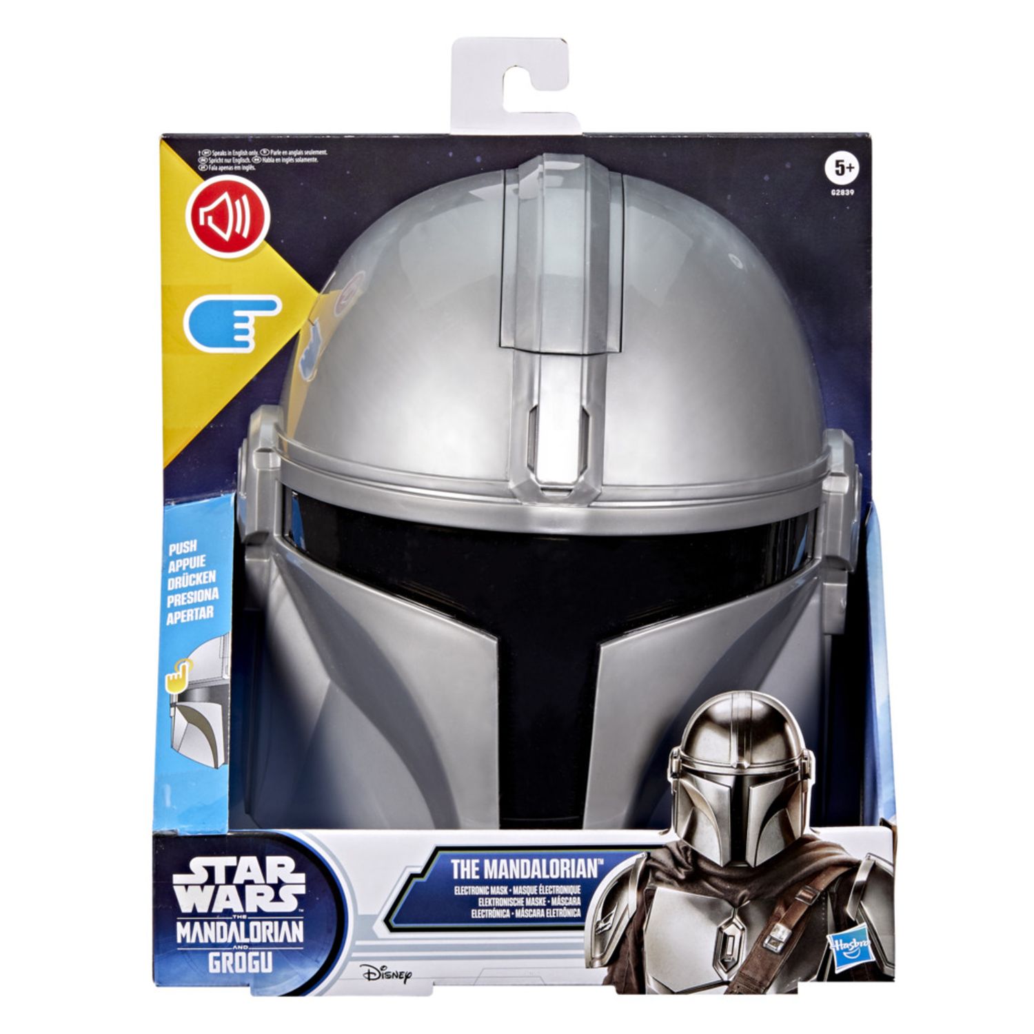 Hasbro star wars - maschera elettronica del mandaloriano –  articolo per roleplay - Star Wars