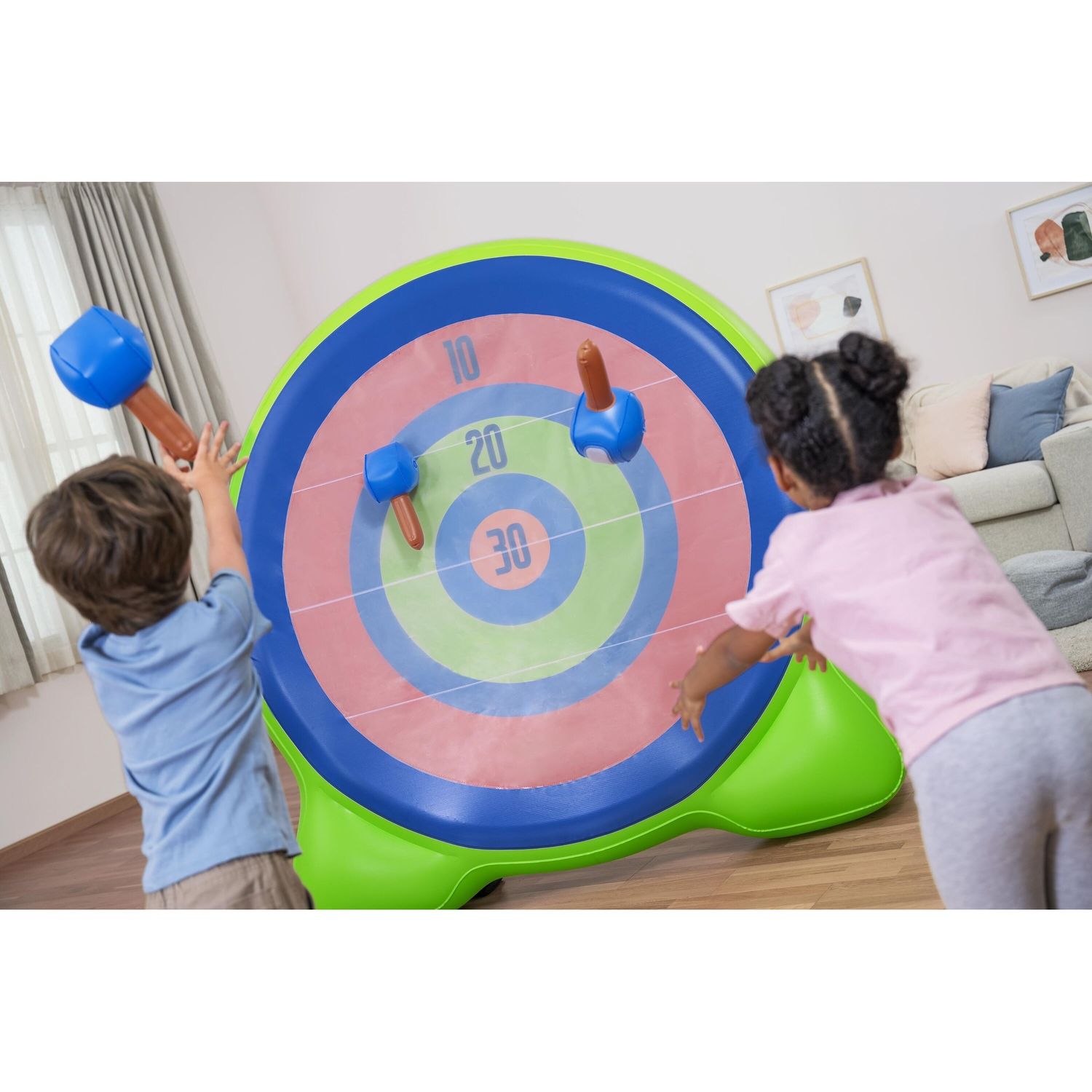 Gioco da giardino 2 in 1 bullseye 1,57 x 1,07 m bersaglio extra large - Bestway