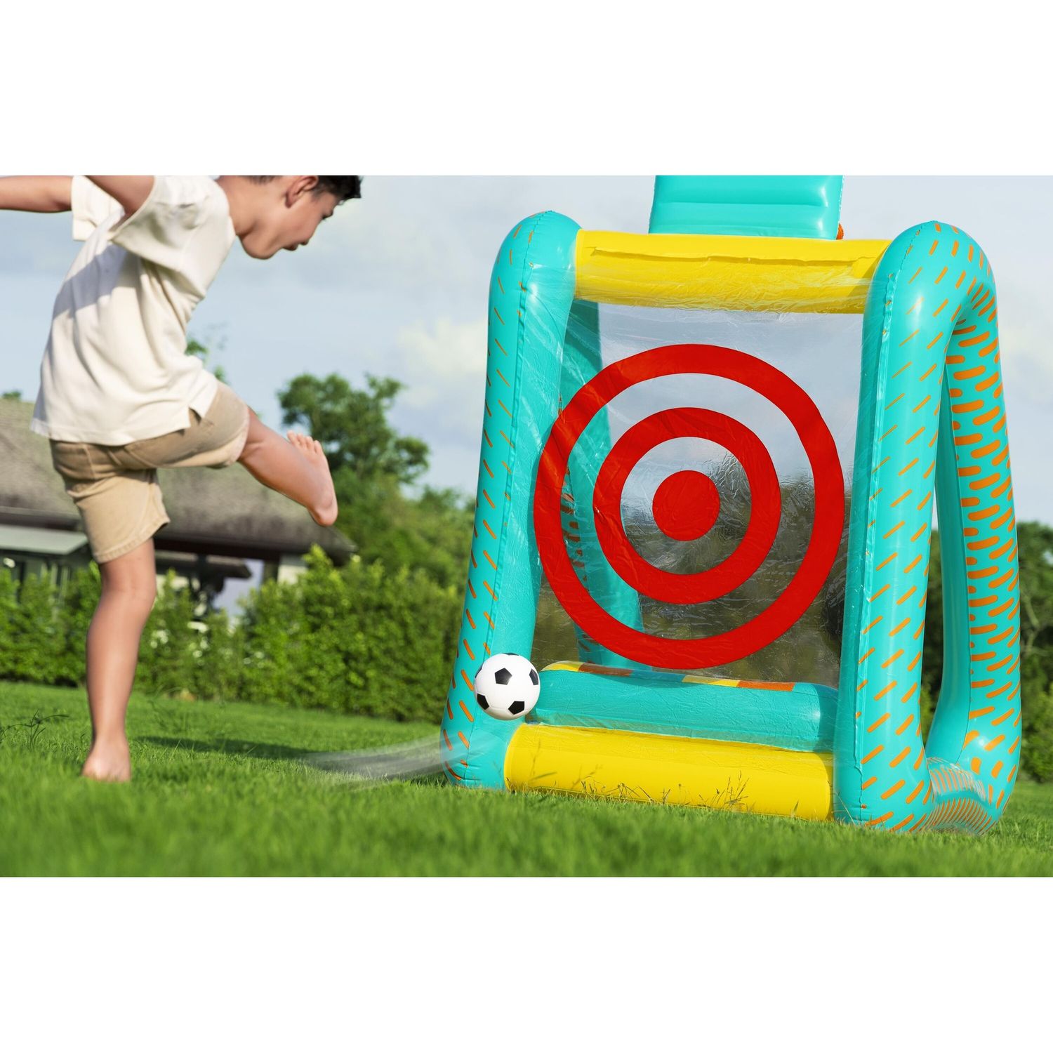 Gioco da giardino perfect aim 3 in 1 1,27 x 1,09 x 1,78 m - Bestway
