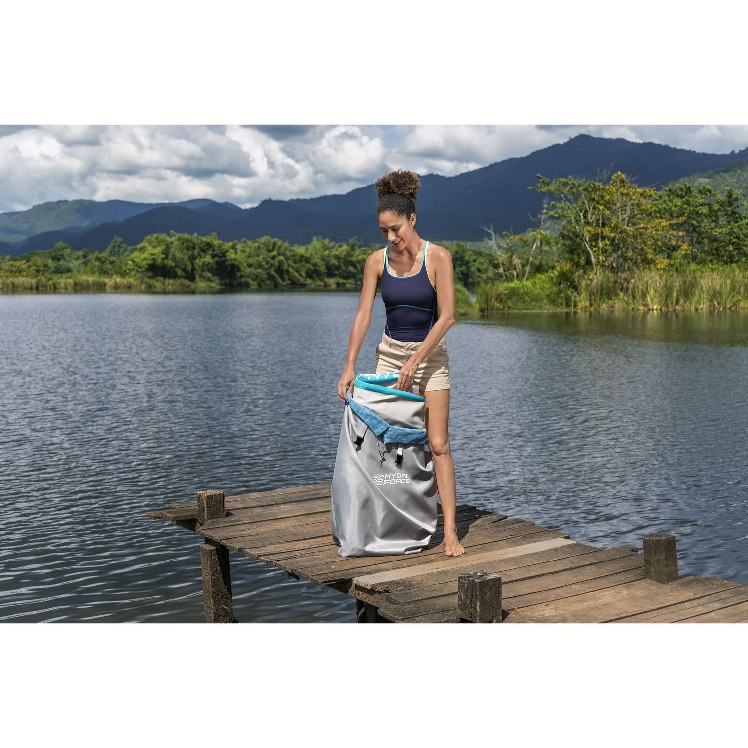 Set kayak e stand-up paddleboard 2 in 1 oceana da 10 piedi (3,05 m x 84 cm x 15 cm) - Bestway