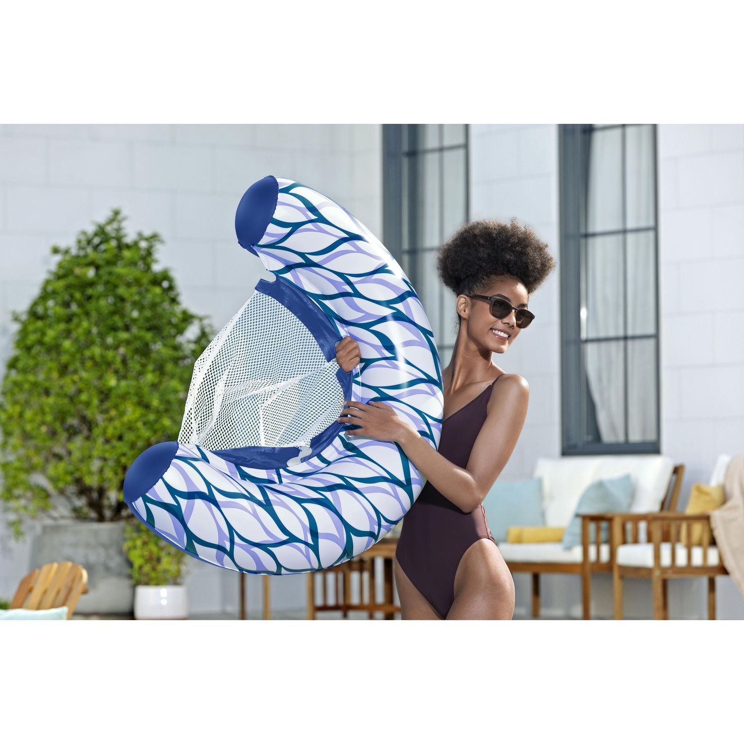Sedia summer sway noodle 47" x 26,5" / 1,19 m x 67,5 cm - Bestway