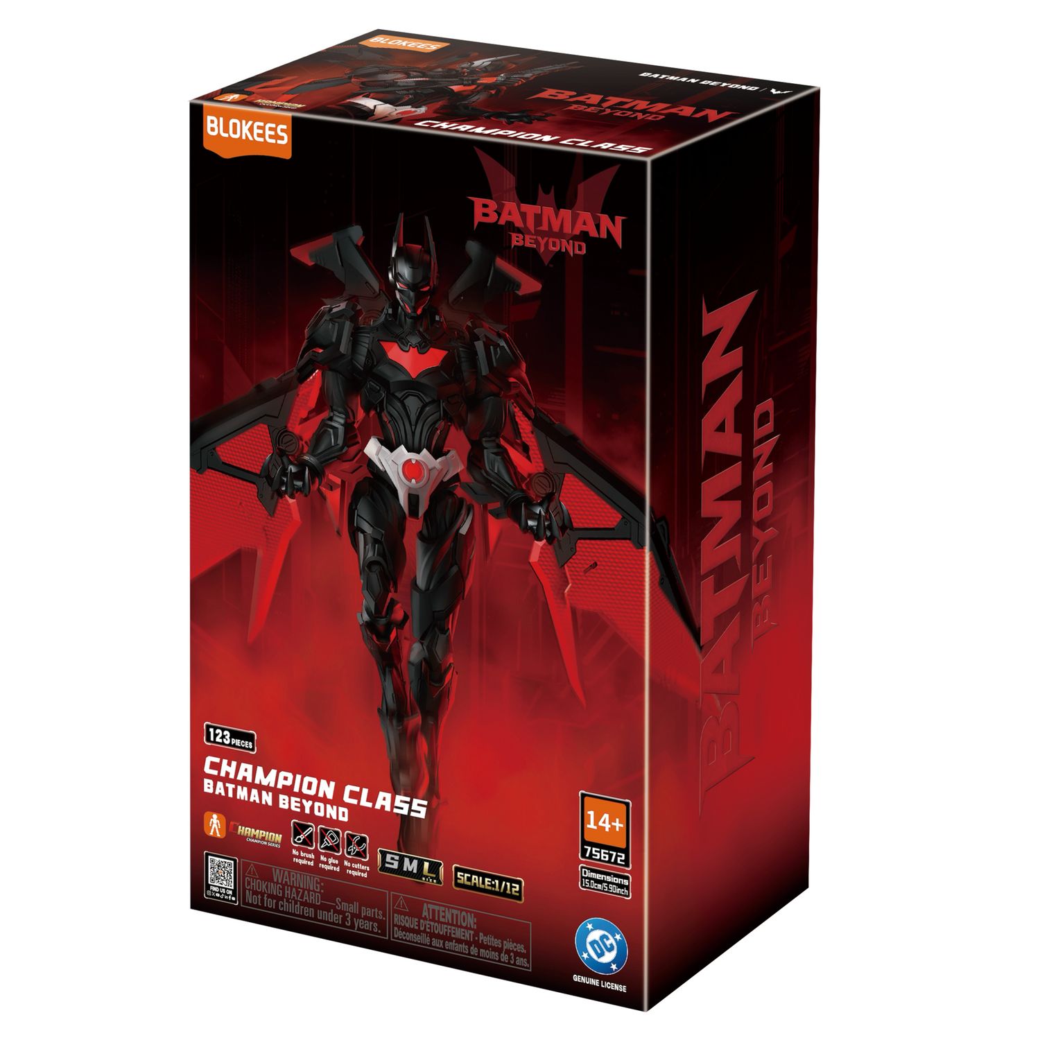 Blokees figures - dc - champion class 02 - batman beyond - BATMAN, DC COMICS, BLOKEES